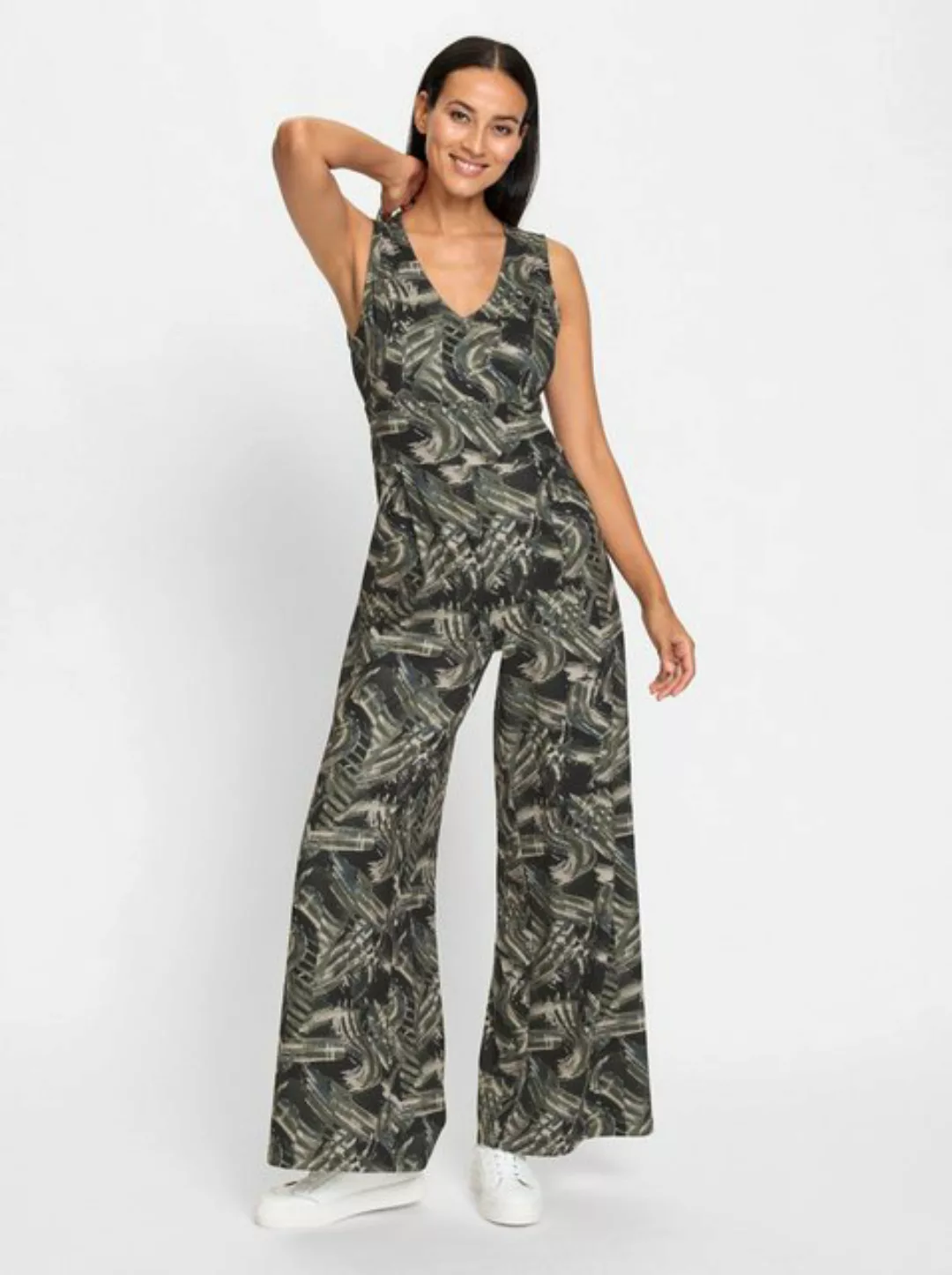 heine Jumpsuit Jumpsuit Innenbeinlänge ca. 80 cm günstig online kaufen