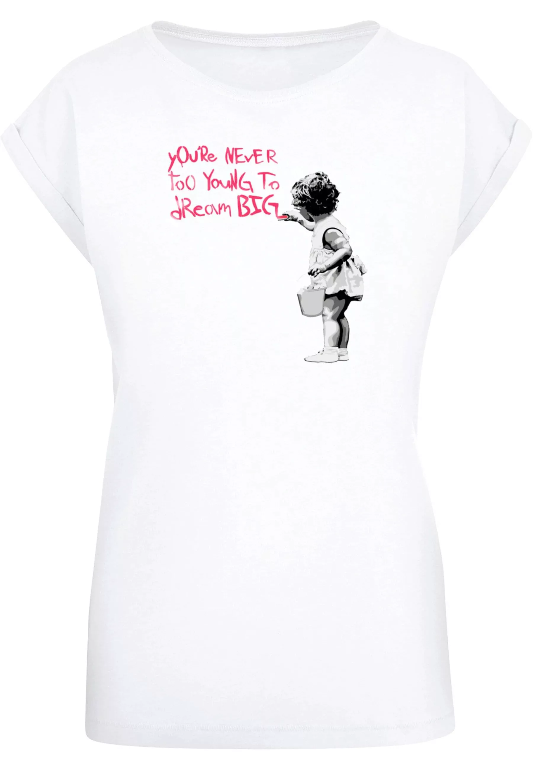 Merchcode T-Shirt "Merchcode Damen Ladies Dream Big T-Shirt" günstig online kaufen