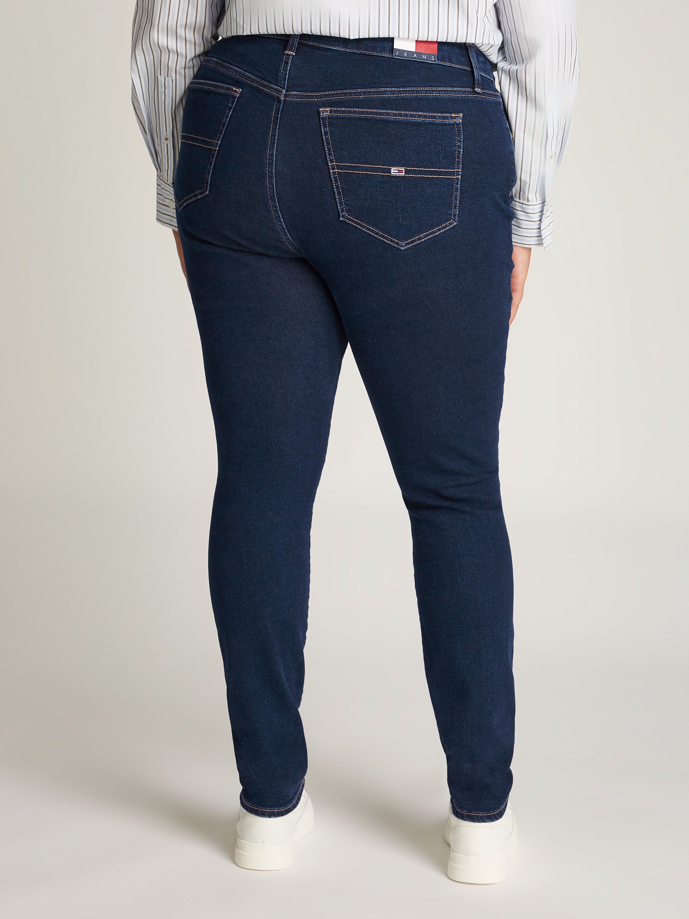 Tommy Jeans Curve Regular-fit-Jeans CRV MELANY UH SSKN in Großen Größen im günstig online kaufen