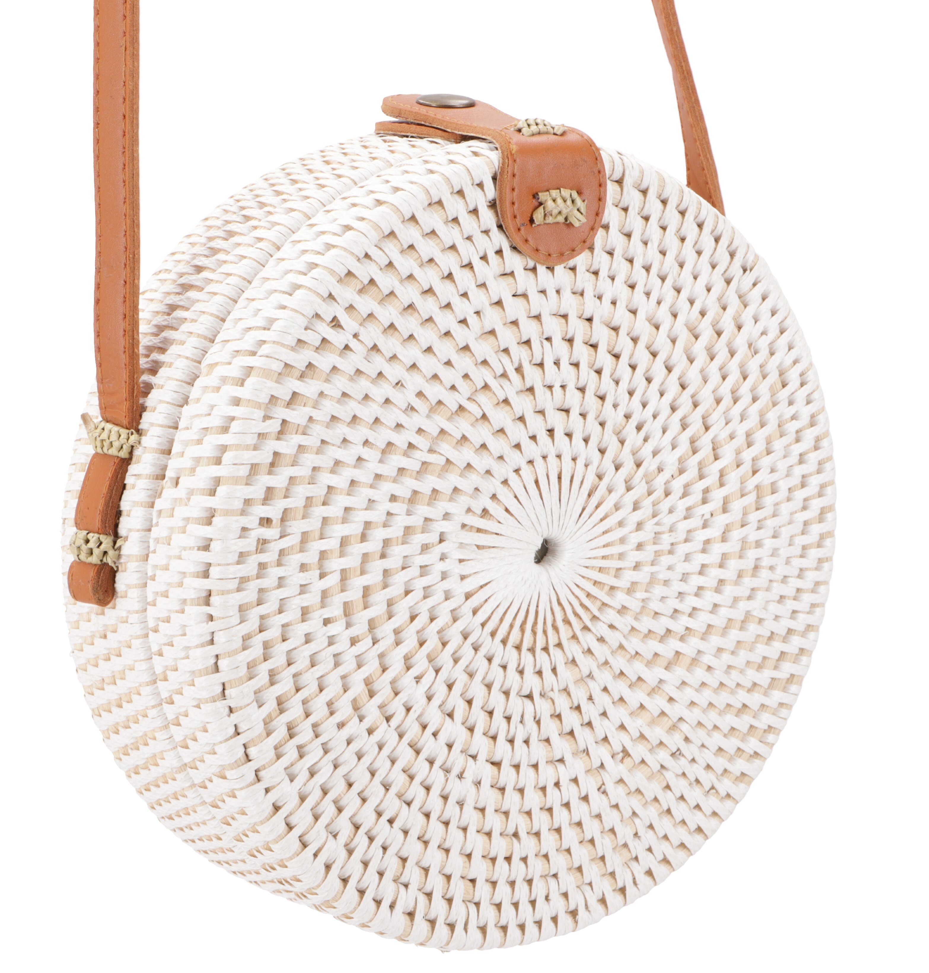 Guru-Shop Korbtasche Geflochtene Handtasche, Korbtasche,.. günstig online kaufen