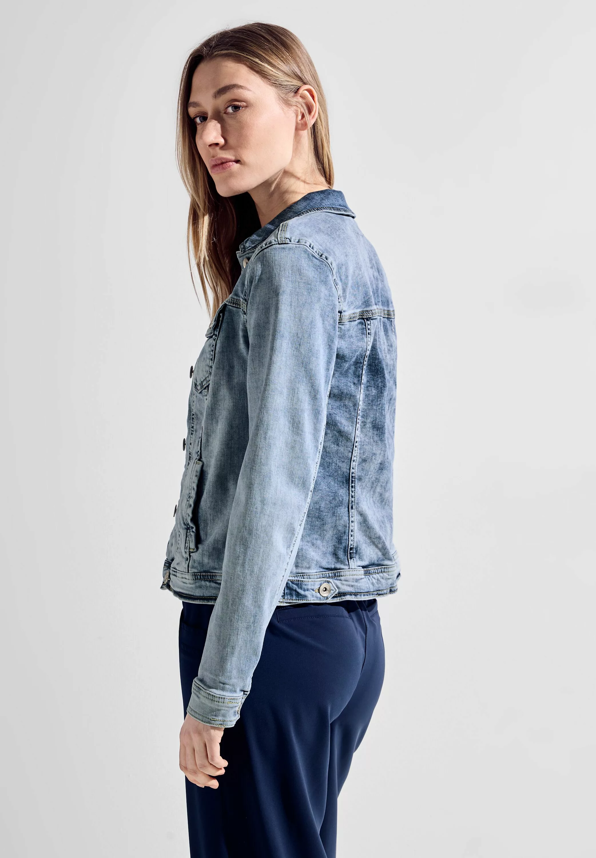 Cecil Jeansjacke, ohne Kapuze, im Denim-Style günstig online kaufen