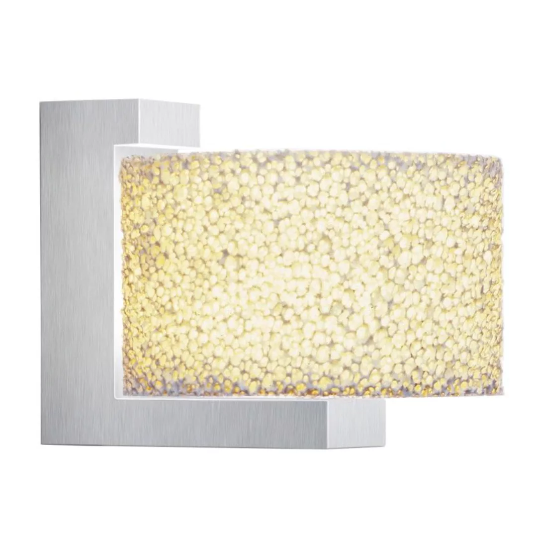 Serien - Reef LED Wall Wandleuchte - aluminium/gebürstet/2700K günstig online kaufen