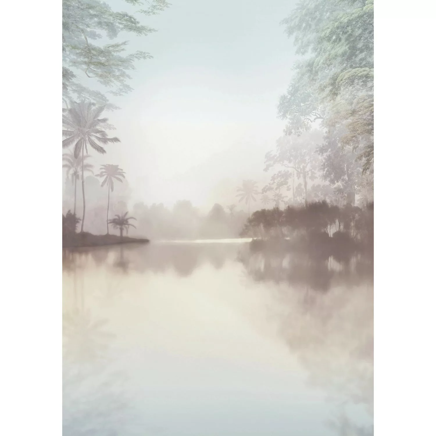 KOMAR Vlies Fototapete - Lac Tropical Pure - Größe 200 x 280 cm mehrfarbig günstig online kaufen