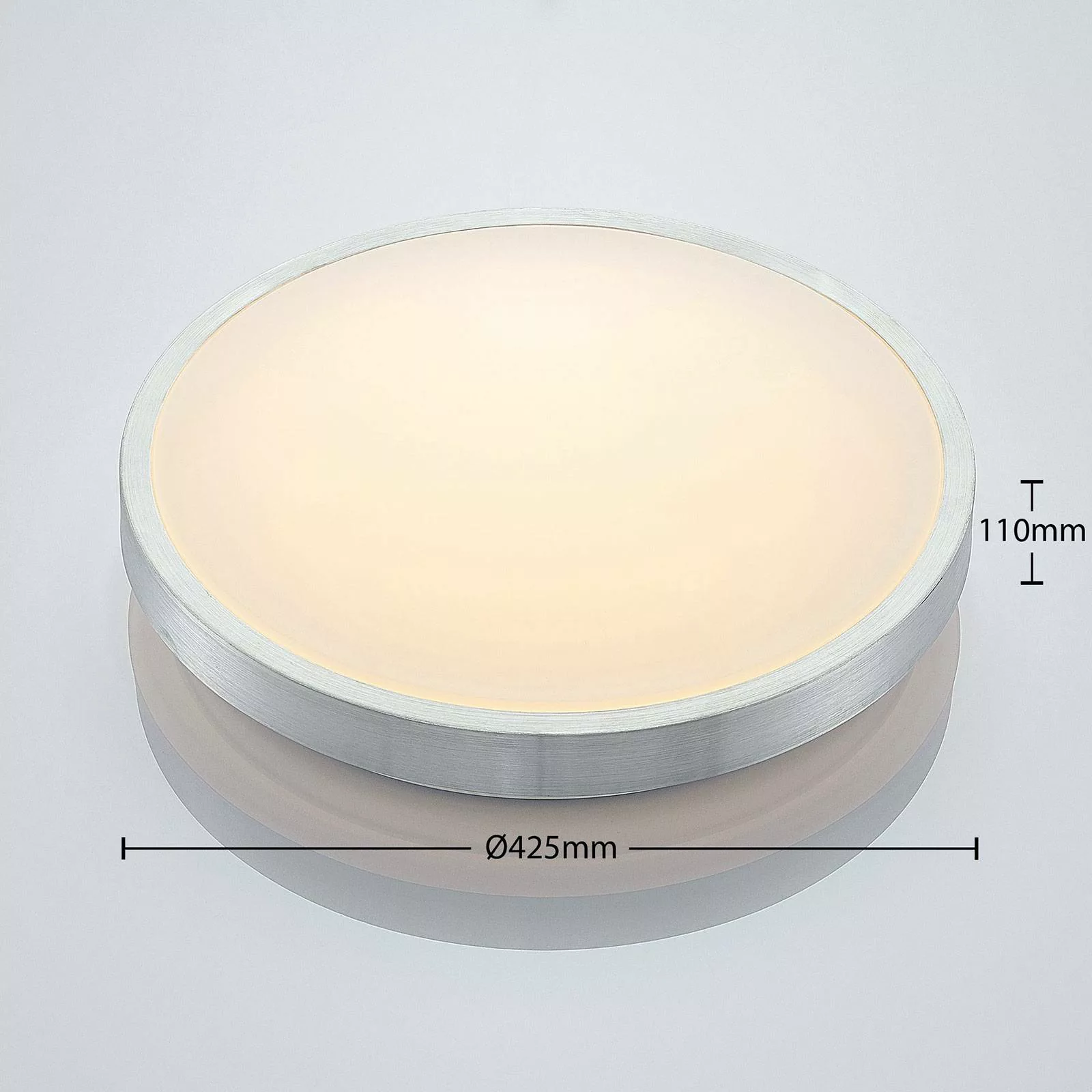 Lindby Emelie LED-Deckenlampe, rund, 42 cm günstig online kaufen