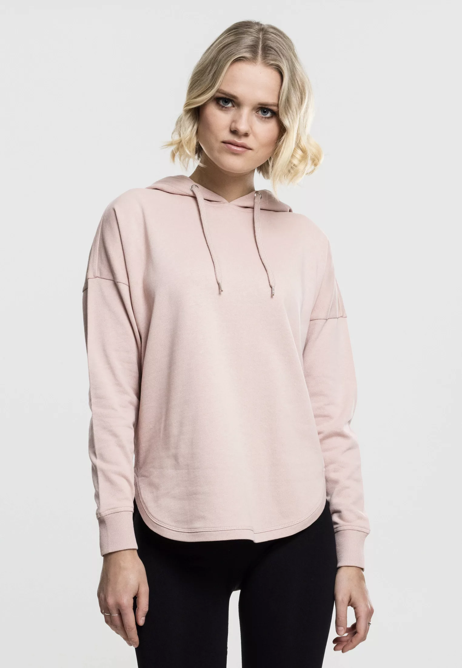 URBAN CLASSICS Rundhalspullover "Urban Classics Damen Ladies Oversized Terr günstig online kaufen