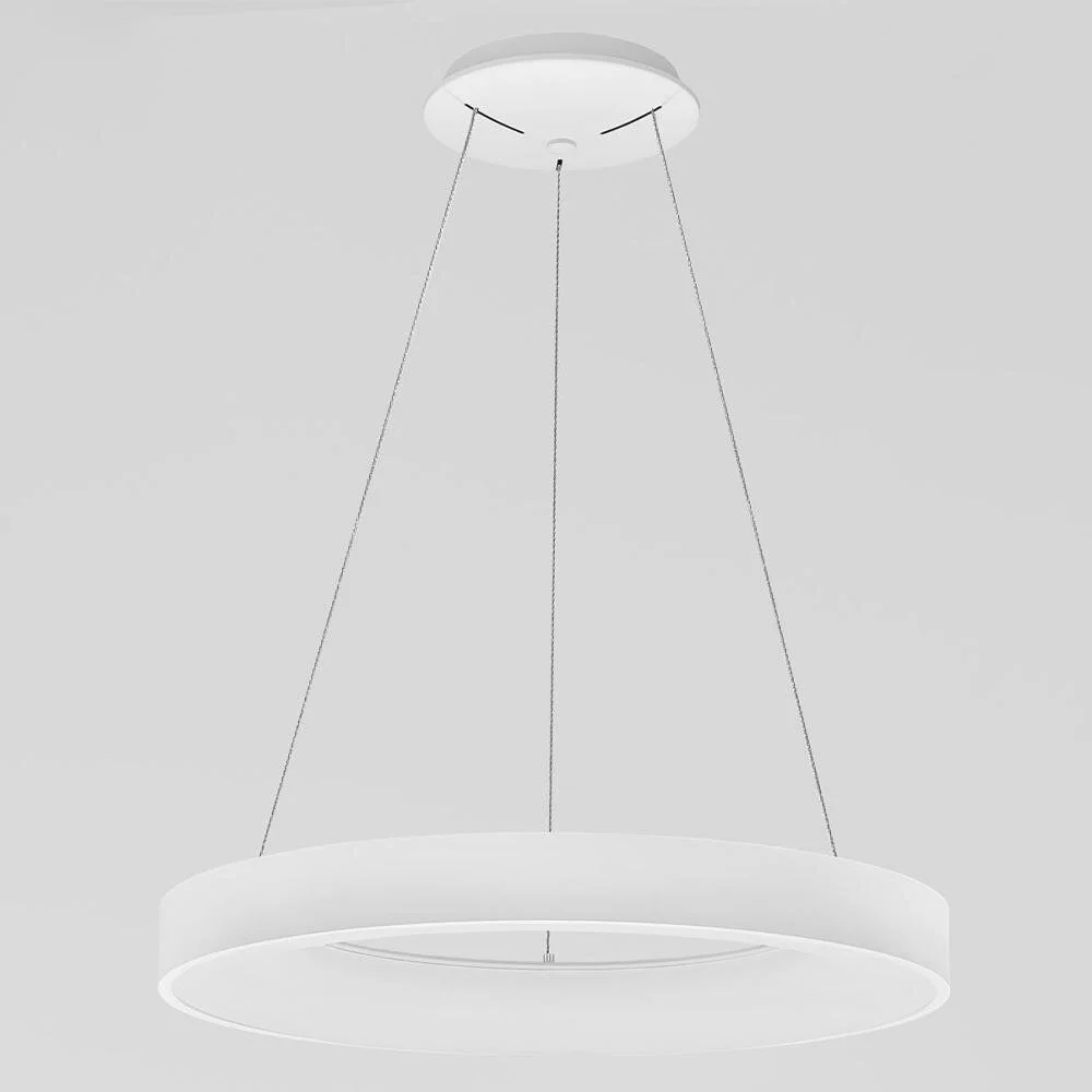 LED Pendelleuchte Rando Thin in Weiß 50W 3250lm günstig online kaufen