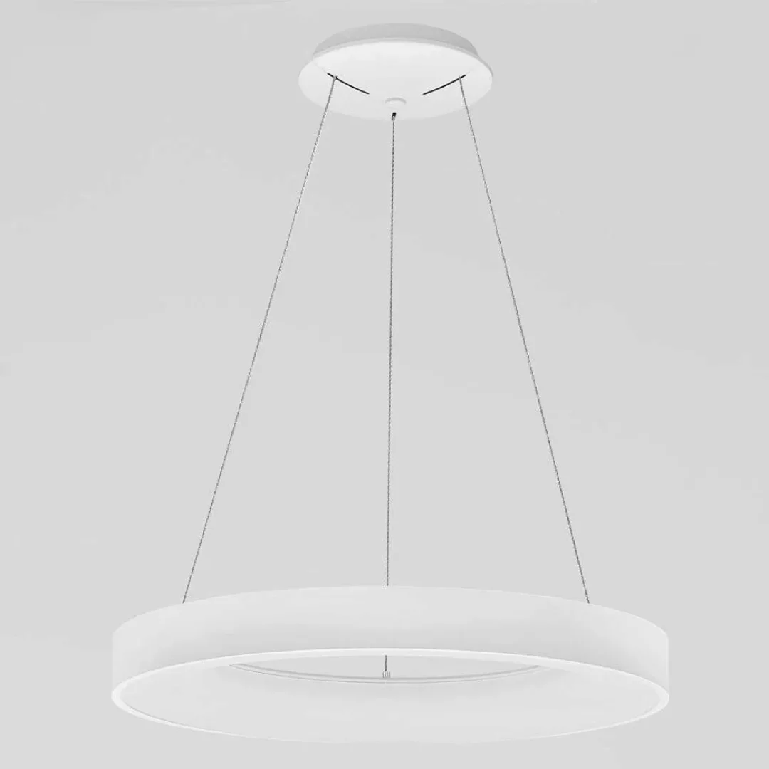 LED Pendelleuchte Rando Thin in Weiß 50W 3250lm günstig online kaufen