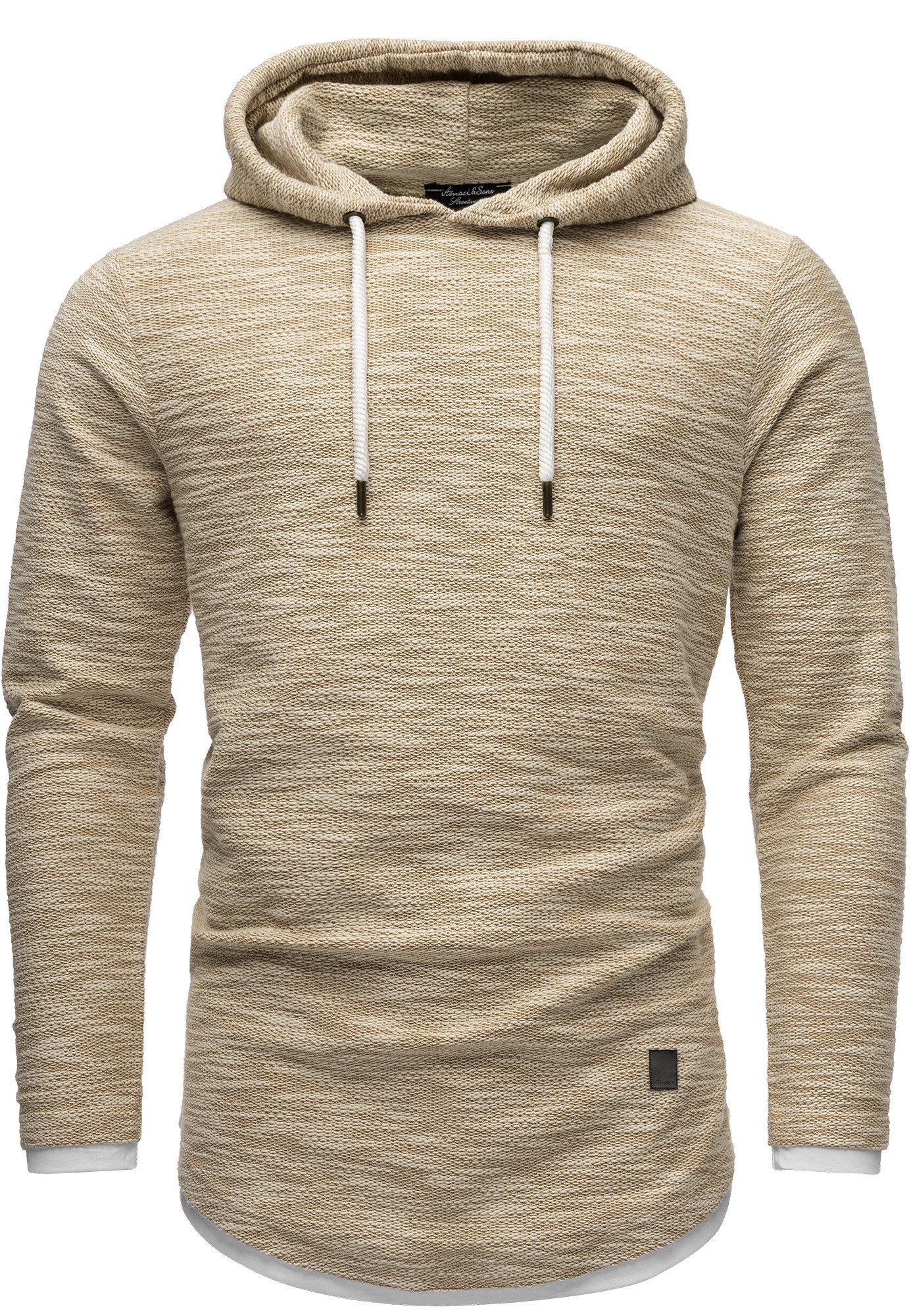 Amaci&Sons Kapuzenpullover LEXINGTON Kapuzenpullover Herren 2in1 günstig online kaufen
