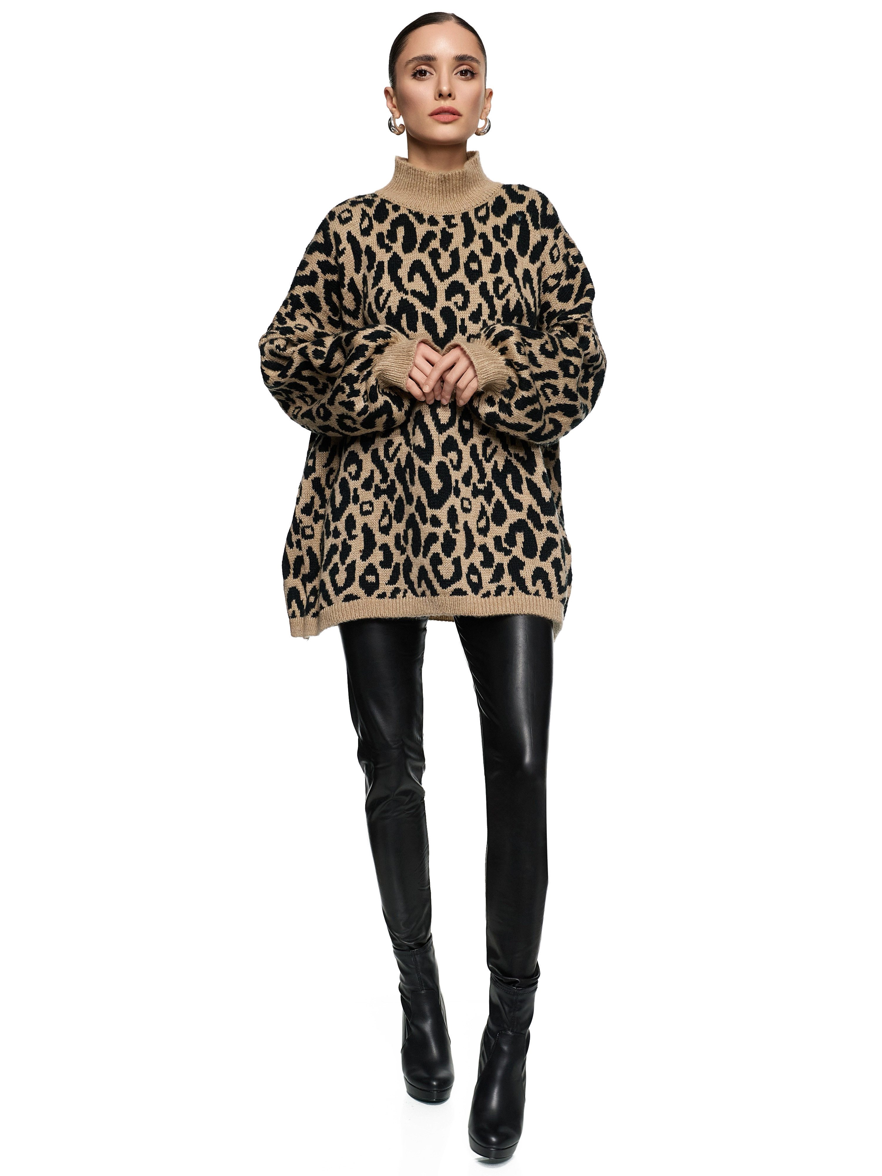 Worldclassca Longpullover WORLDCLASSCA Damen Oversize Strickpulllover günstig online kaufen