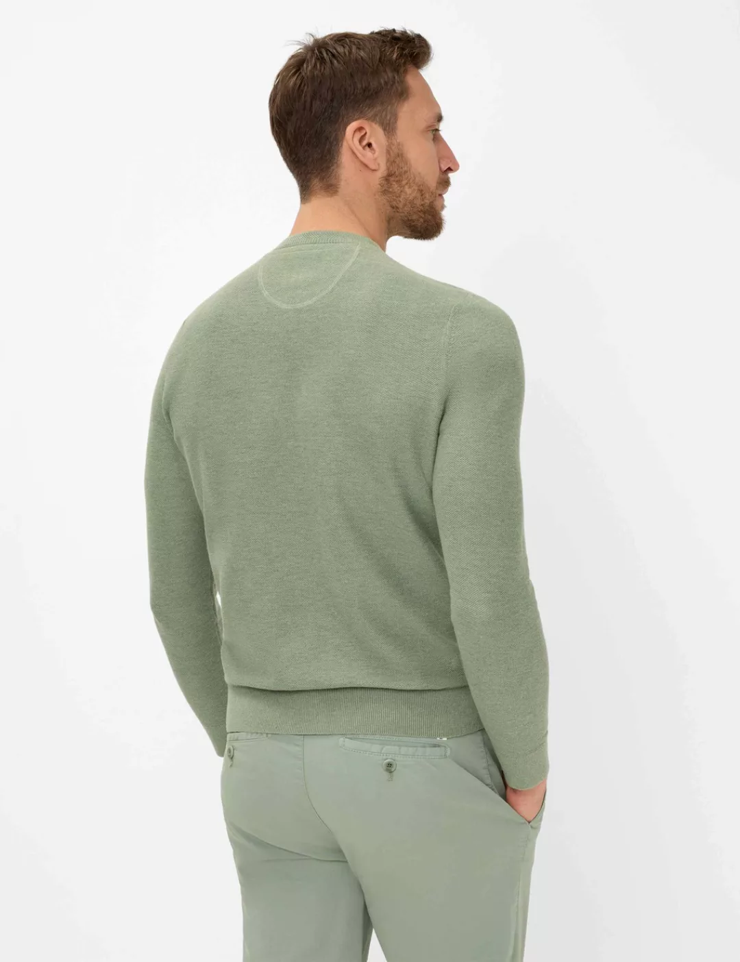 Brax Rundhalspullover "Style RICK" günstig online kaufen
