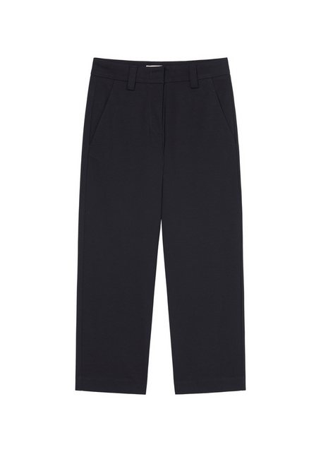 Marc O'Polo Jerseyhose Leicht verkürzte Form, Wide Leg günstig online kaufen