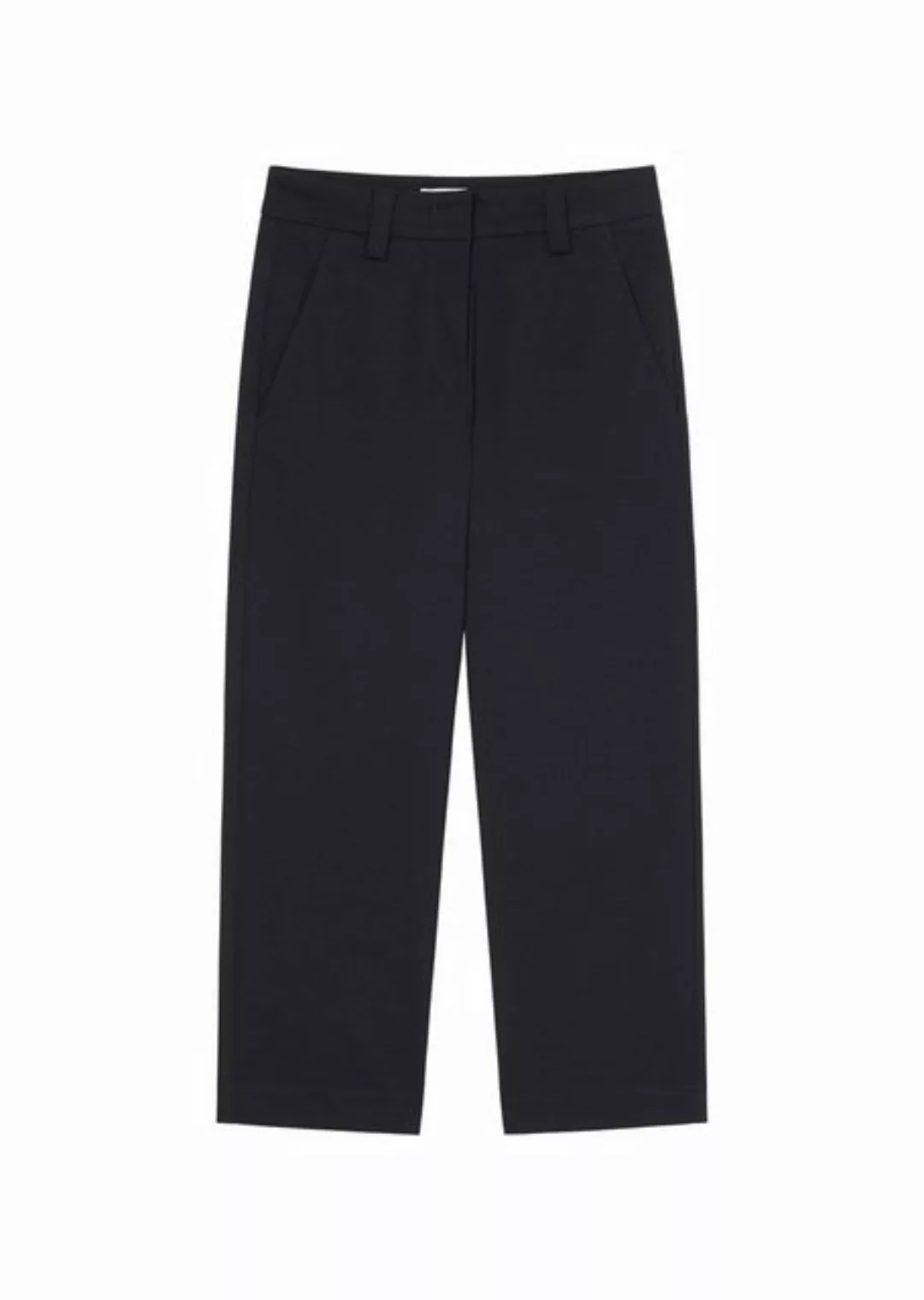 Marc O'Polo Jerseyhose Leicht verkürzte Form, Wide Leg günstig online kaufen