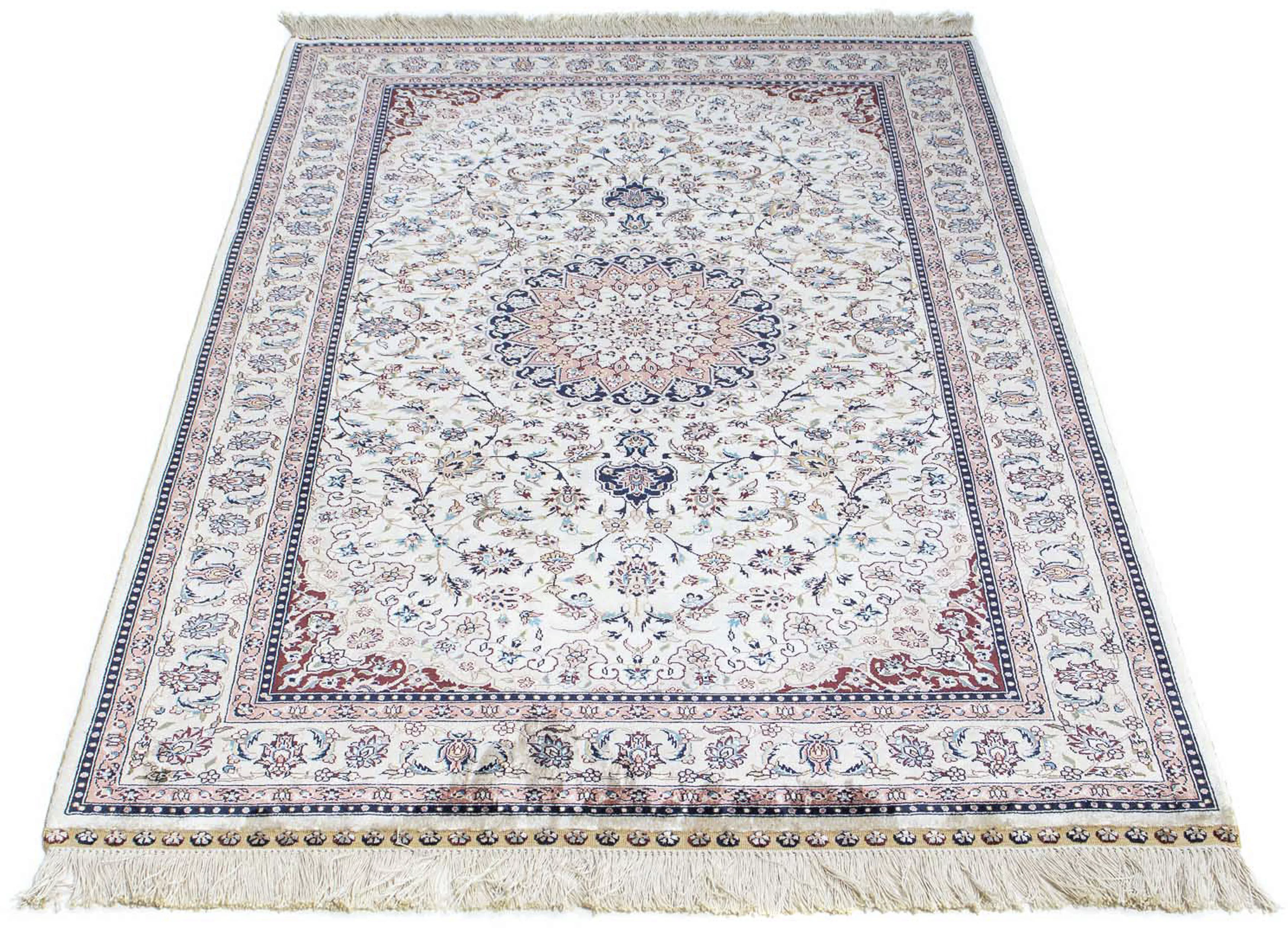 morgenland Orientteppich »Hereke - 152 x 91 cm - dunkelrot«, rechteckig, Wo günstig online kaufen