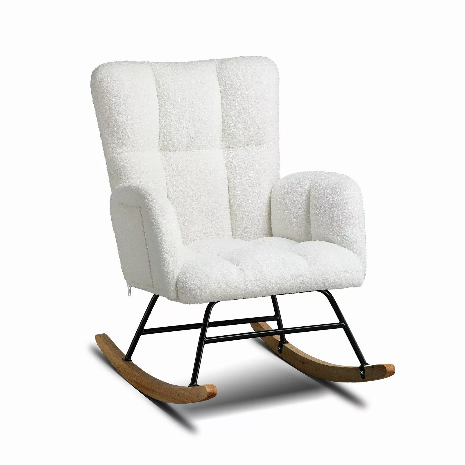 COMHOMA Relaxsessel Schaukelstuhl Ohrensessel sonnenliege Einzelsofa günstig online kaufen
