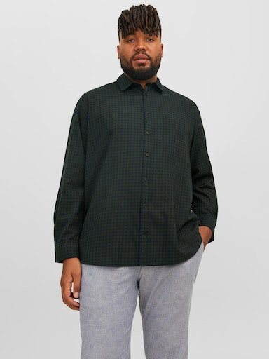 Jack & Jones PlusSize Karohemd JJEGINGHAM TWILL SHIRT L/S NOOS PLS günstig online kaufen