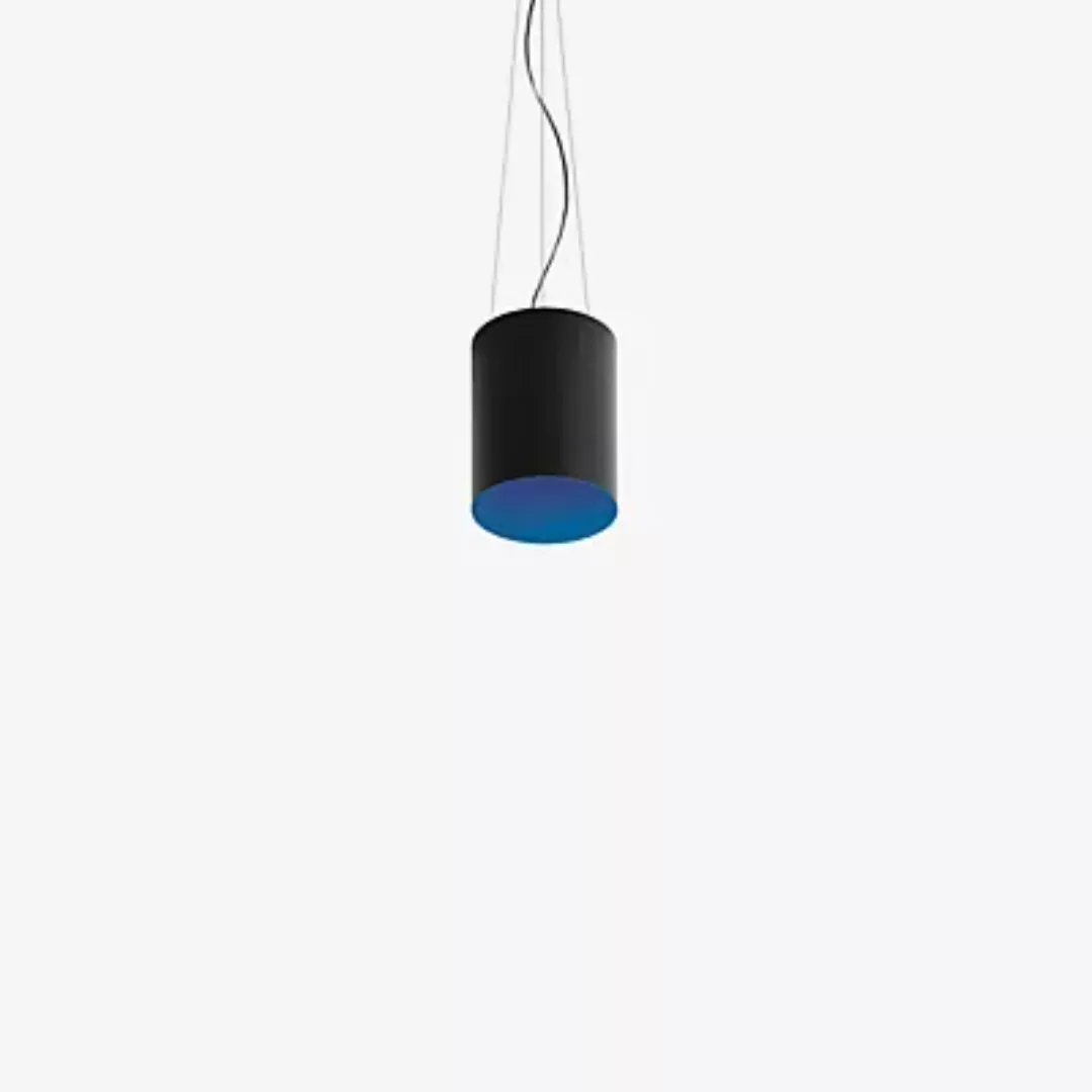 Artemide Tagora Pendelleuchte LED, schwarz/blau - ø27 cm günstig online kaufen