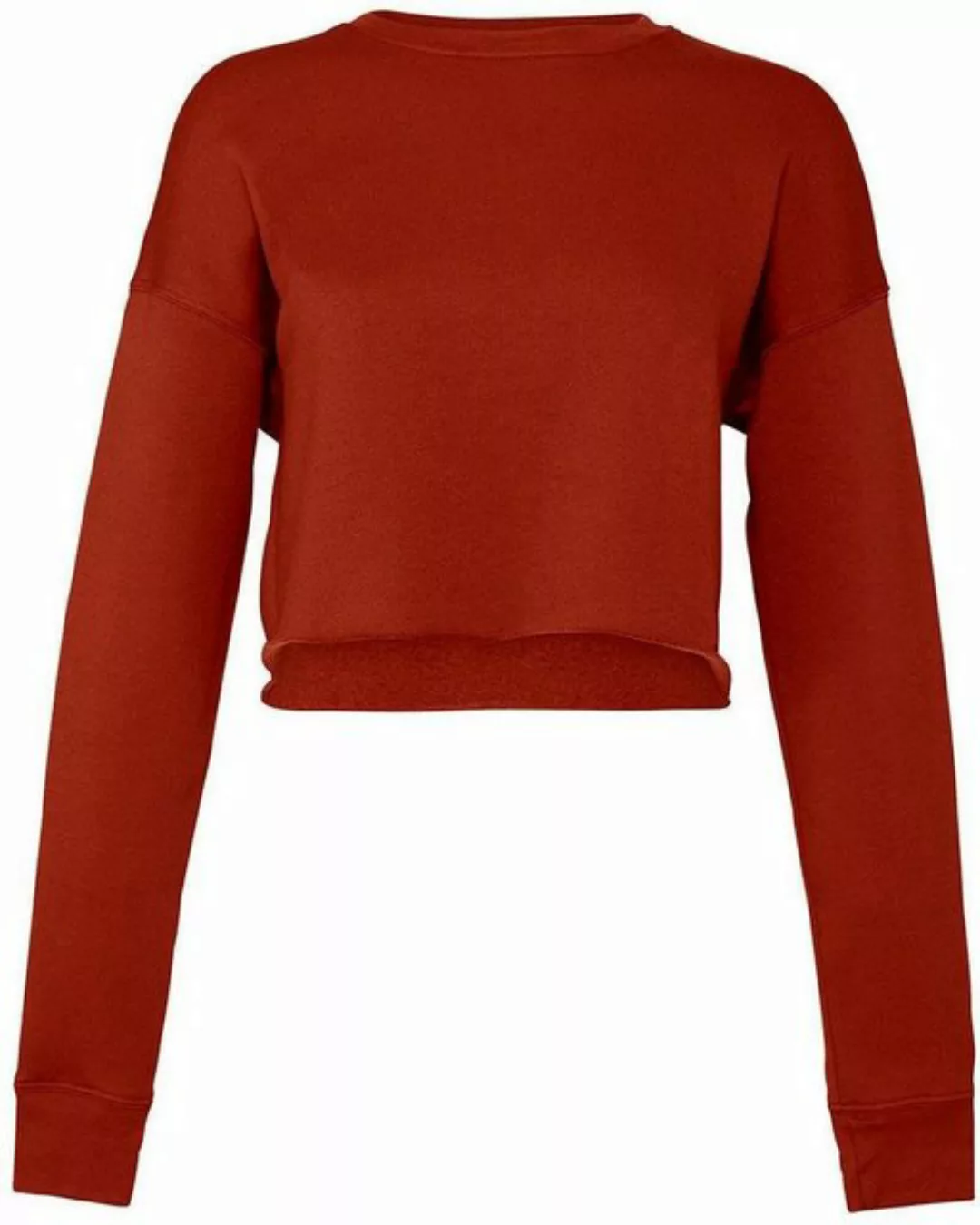 Bella + Canvas Rundhalsshirt Women's Cropped Crew Fleece - Damen T-Shirt günstig online kaufen