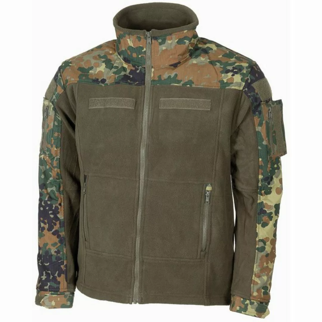 MFH Outdoorjacke Trekking Fleece-Jacke, "Combat", flecktarn L günstig online kaufen