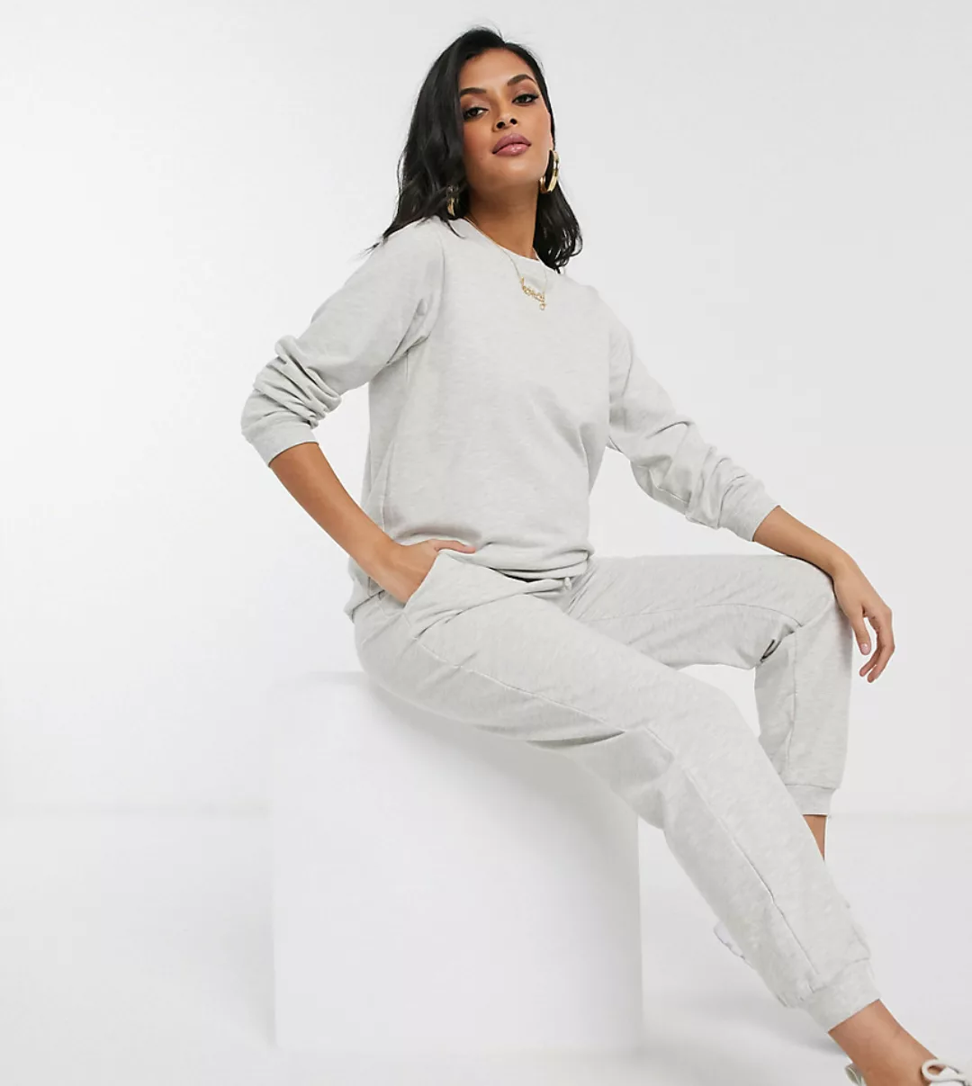 ASOS DESIGN Maternity – Ultimate – Trainingsanzug mit Sweatshirt und Joggin günstig online kaufen