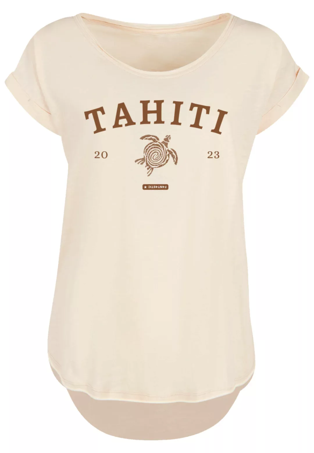 F4NT4STIC T-Shirt "PLUS SIZE Tahiti", Print günstig online kaufen