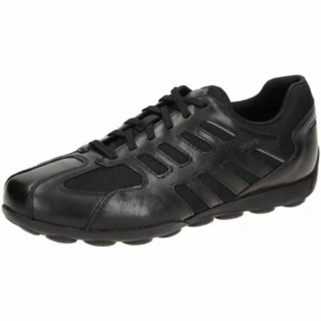 Geox Sneaker "U SNAKE 2.0 A", mit dunkler Sohle, Freizeitschuh, Halbschuh, günstig online kaufen