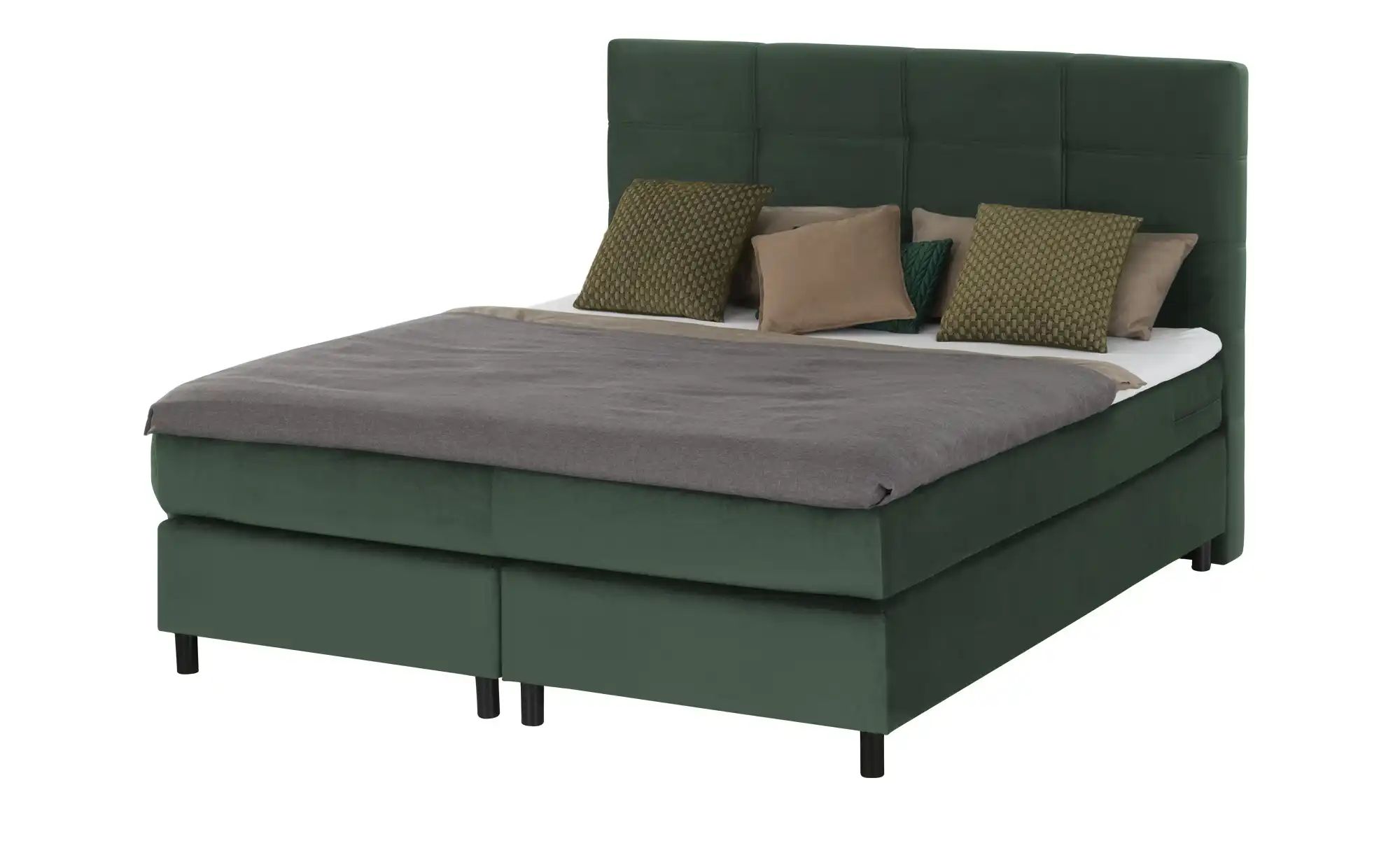 uno Boxspringbett  Wind ¦ grün ¦ Maße (cm): B: 160 H: 152 Betten > Komfortb günstig online kaufen