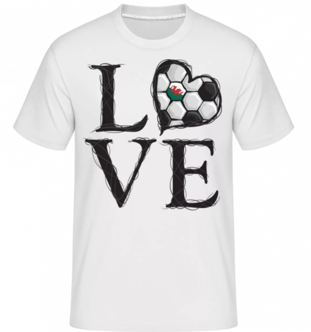Love Fußball Wales · Shirtinator Männer T-Shirt günstig online kaufen