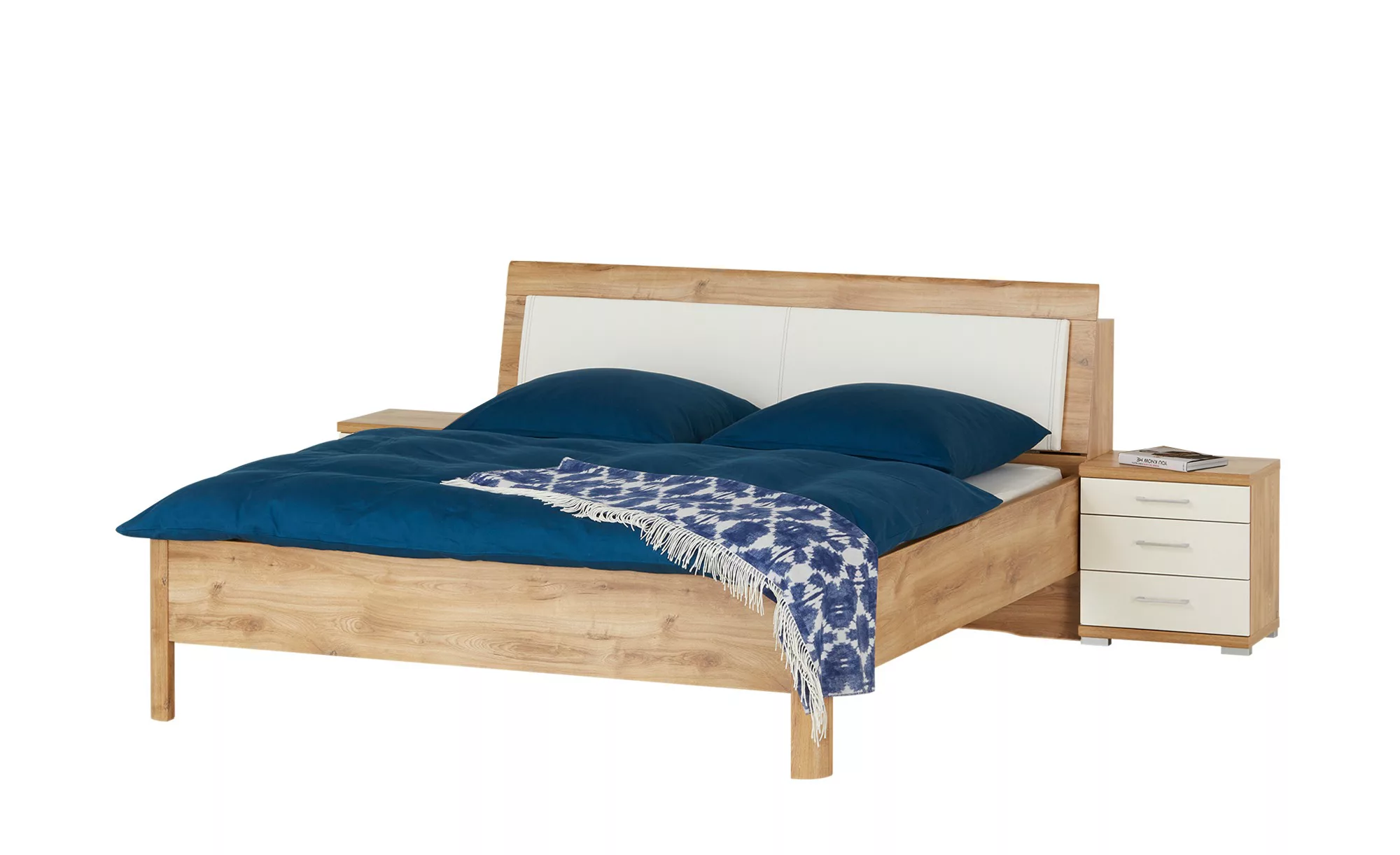 uno Bettanlage  Keva - holzfarben - 191 cm - 103 cm - Betten > Bettgestelle günstig online kaufen