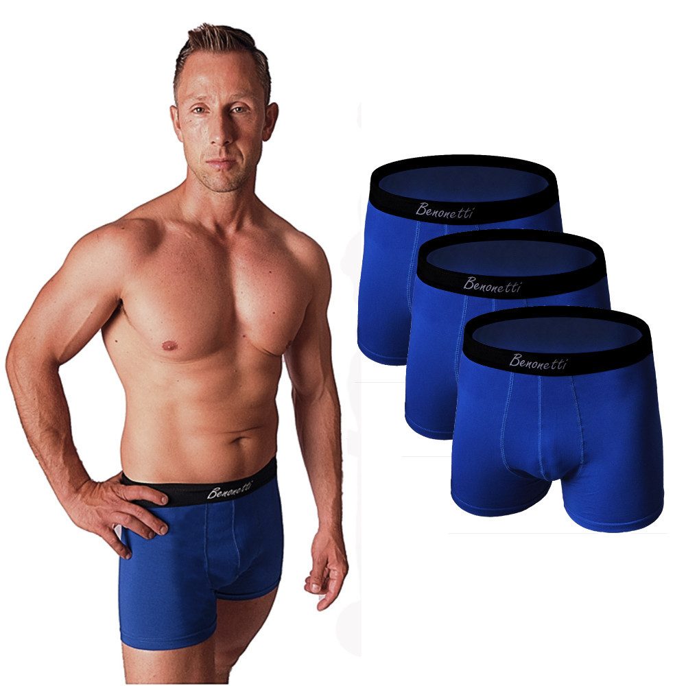 Benonetti Boxershorts Premium Herren Unterhosen, Männer günstig online kaufen