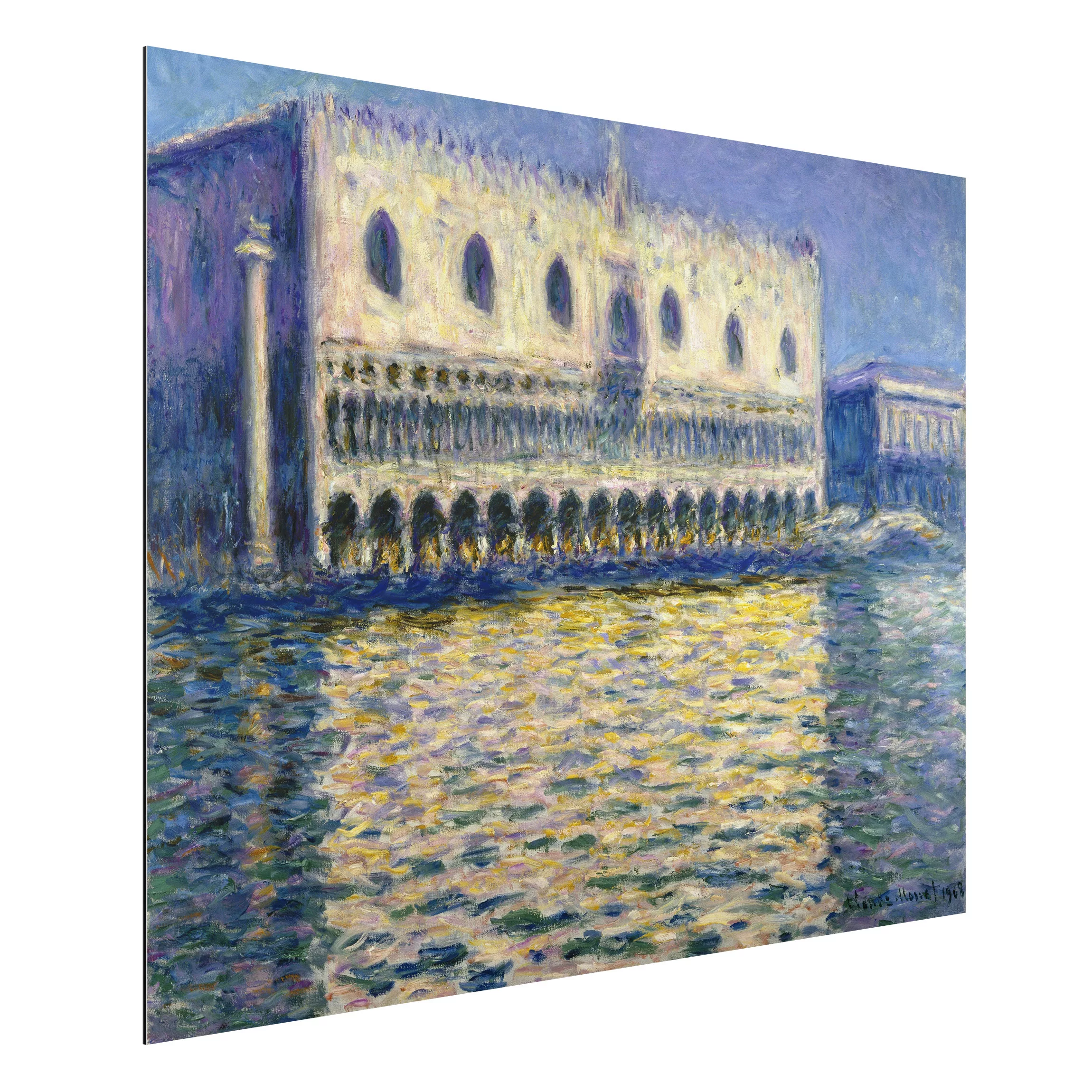 Alu-Dibond Bild Architekur & Skyline - Querformat 4:3 Claude Monet - Dogenp günstig online kaufen