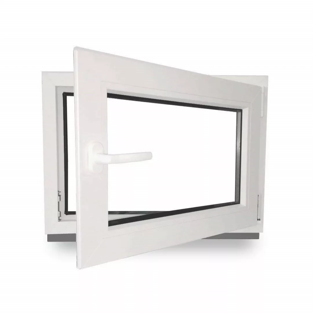 JeCo Fenster Kellerfenster Kunststoff innen weiß günstig online kaufen