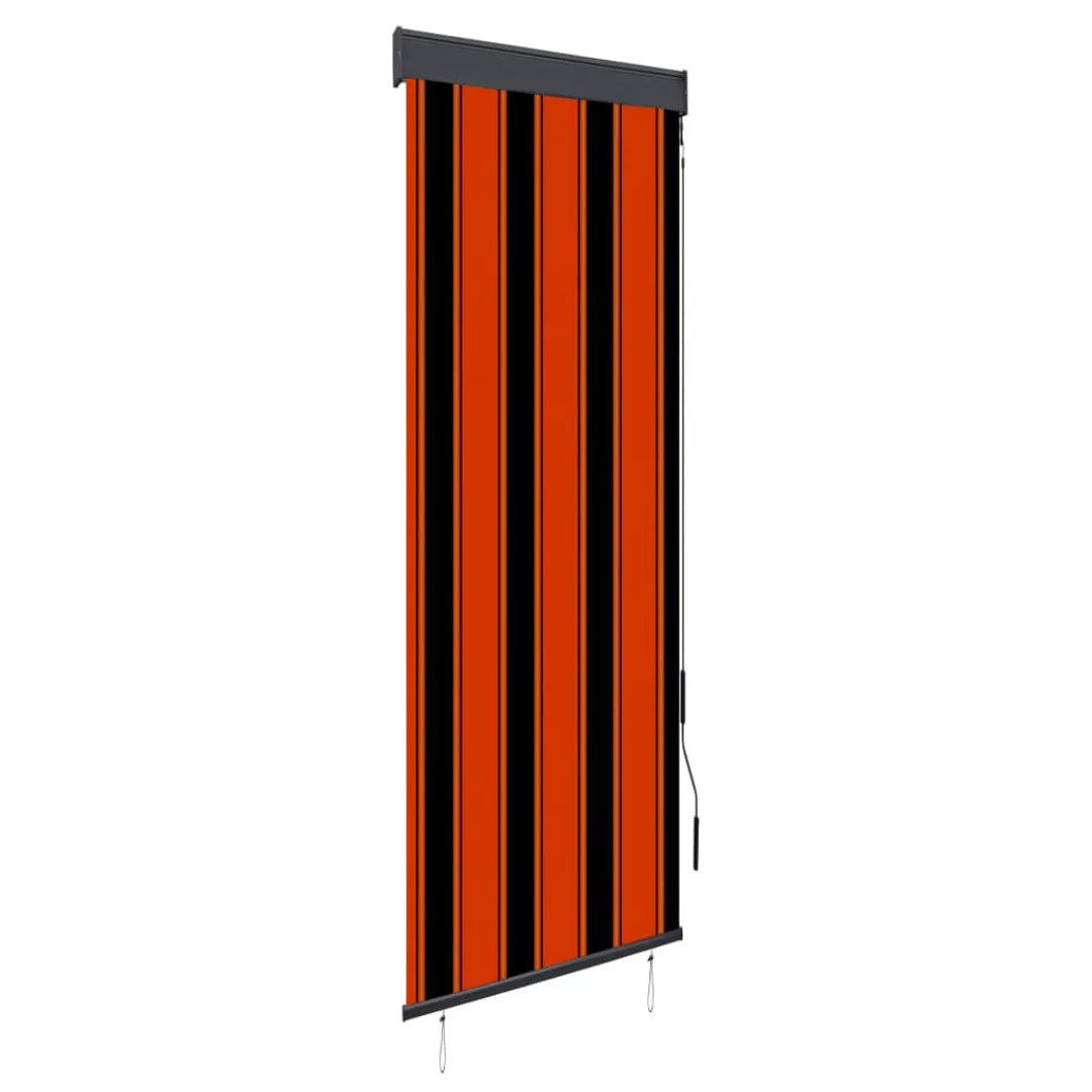 Außenrollo 60 X 250 Cm Orange Und Braun günstig online kaufen