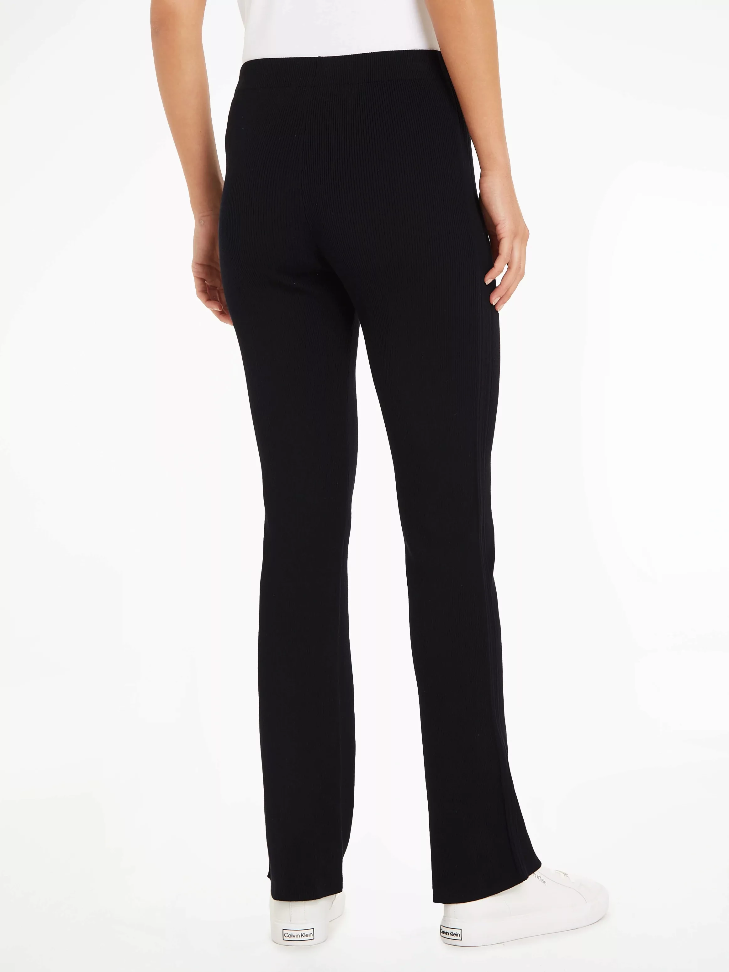 Calvin Klein Jeans Jerseyhose BADGE STRAIGHT KNITTED PANTS günstig online kaufen