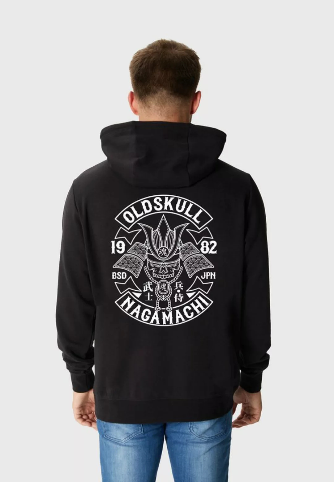 Oldskull Hoodie Rtrip Nagamurai Logo Graphic günstig online kaufen