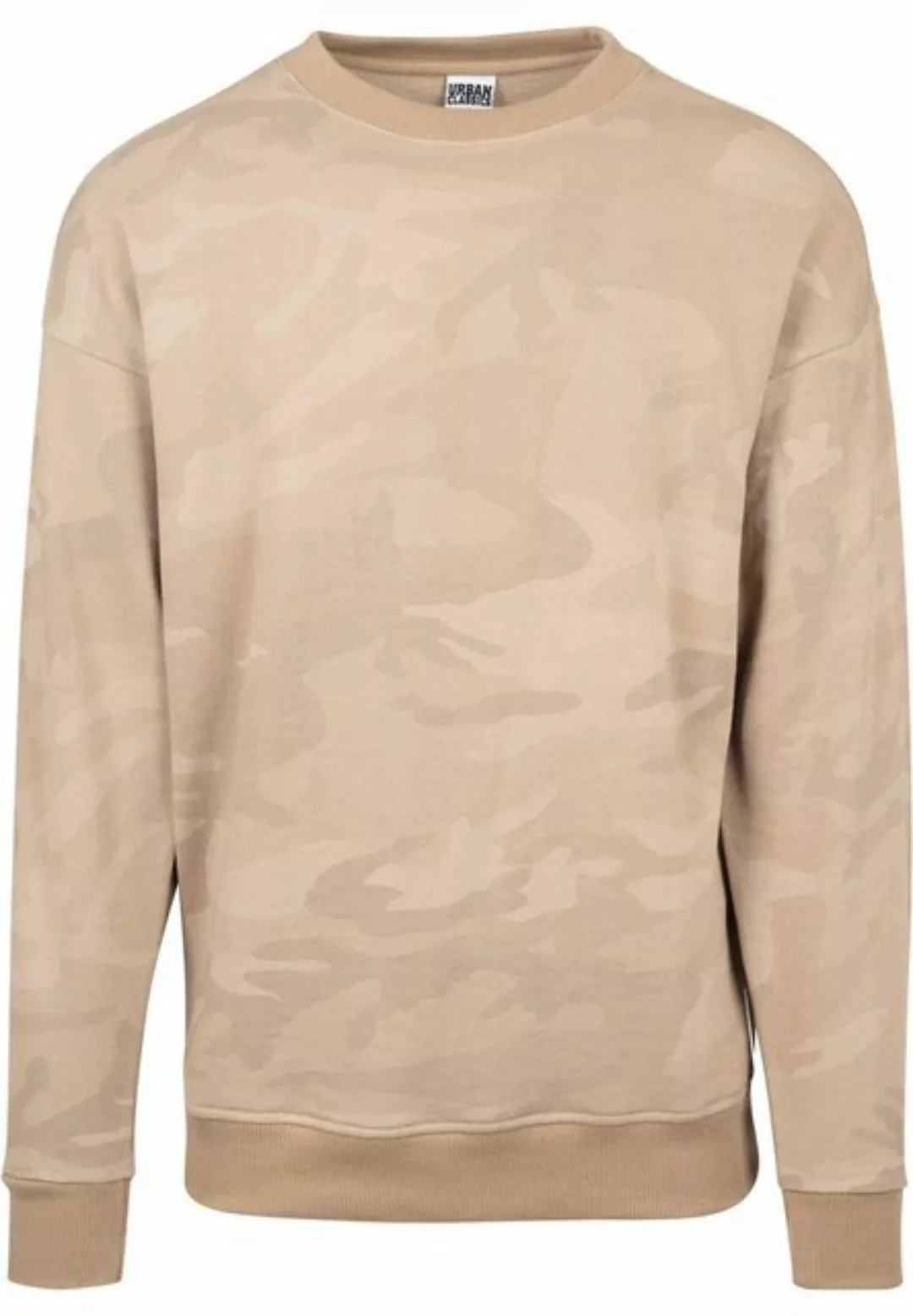 URBAN CLASSICS Rundhalspullover Urban Classics Herren Camo Crewneck (1-tlg) günstig online kaufen