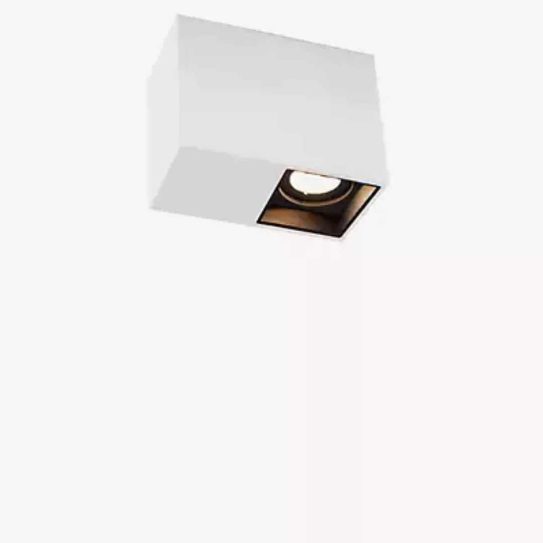 Wever & Ducré Plano 1.0 Spot LED, weiß/schwarz - 2.700 K günstig online kaufen