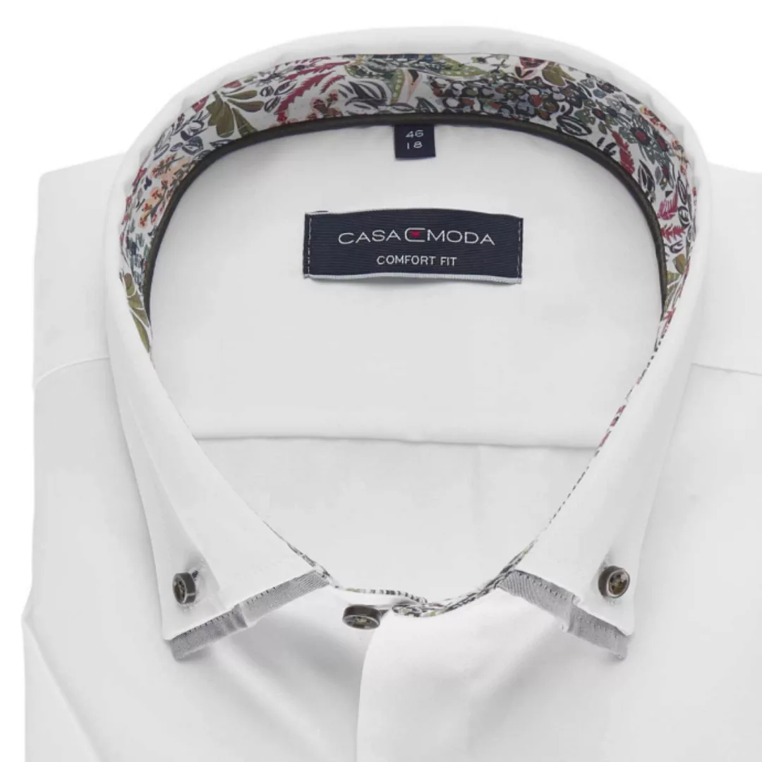 CASA MODA Businesshemd mit doppeltem Kragen, bügelfrei, kurzarm günstig online kaufen