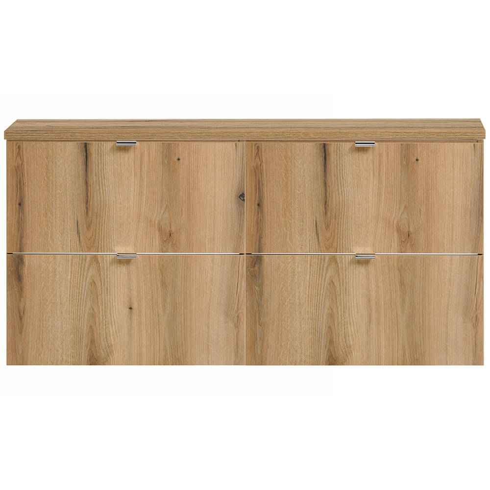 Doppelwaschtisch 120cm, Eiche, NEWPORT-56-OAK günstig online kaufen