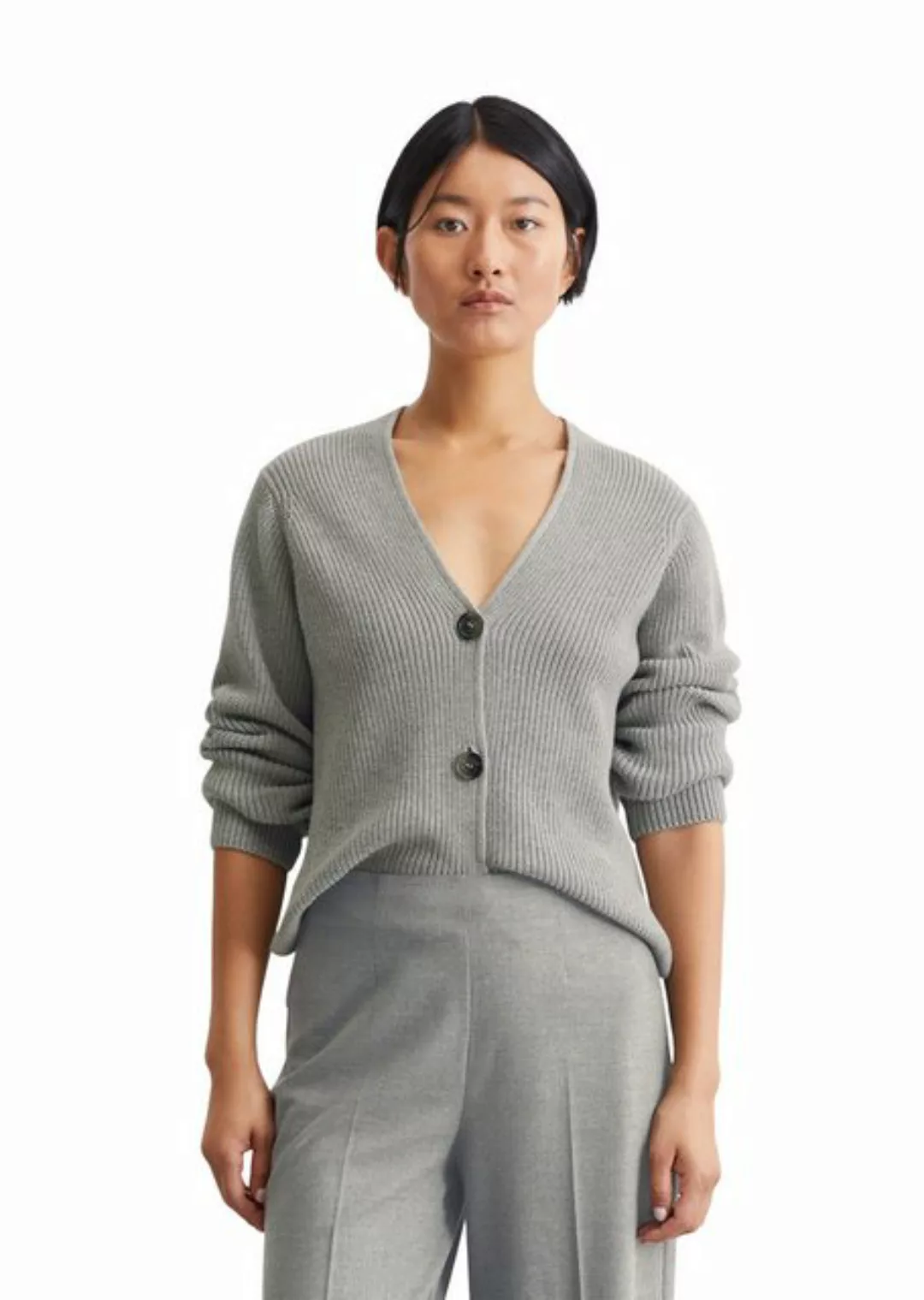 Marc O'Polo Cardigan aus Heavy-Weight-Organic-Cotton günstig online kaufen