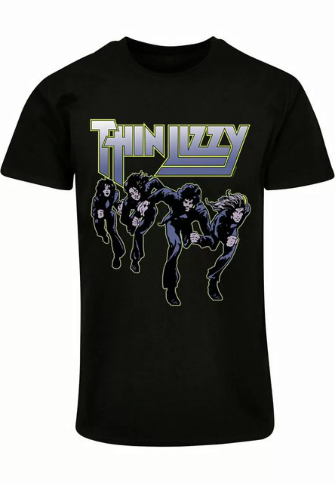 Merchcode T-Shirt Merchcode Herren Thin Lizzy - TL Jailbreak Basic T-Shirt günstig online kaufen