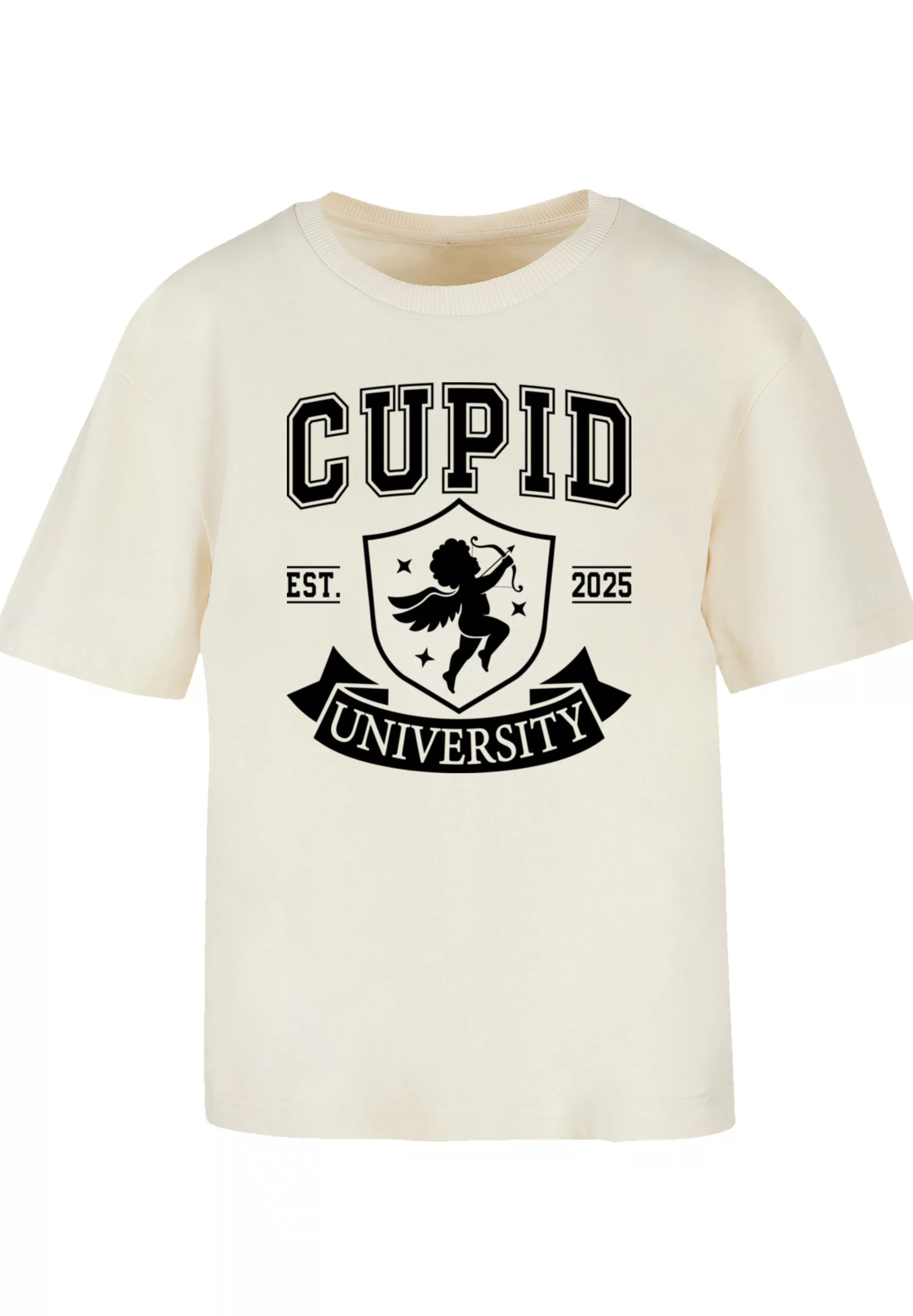 F4NT4STIC T-Shirt "Cupid University Valentinstag", Premium Qualität günstig online kaufen