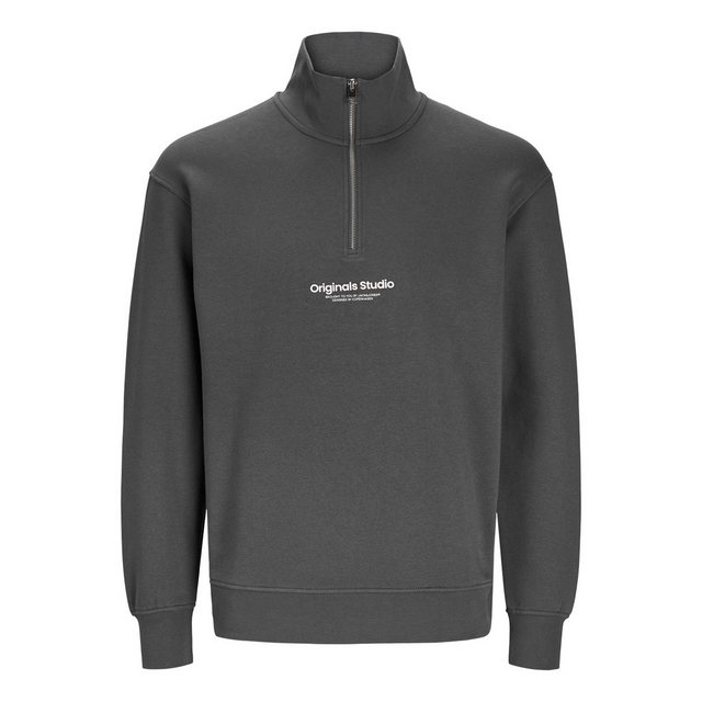 Jack & Jones Sweater Sweat Quarter Zip mit halbem Reißverschluss günstig online kaufen