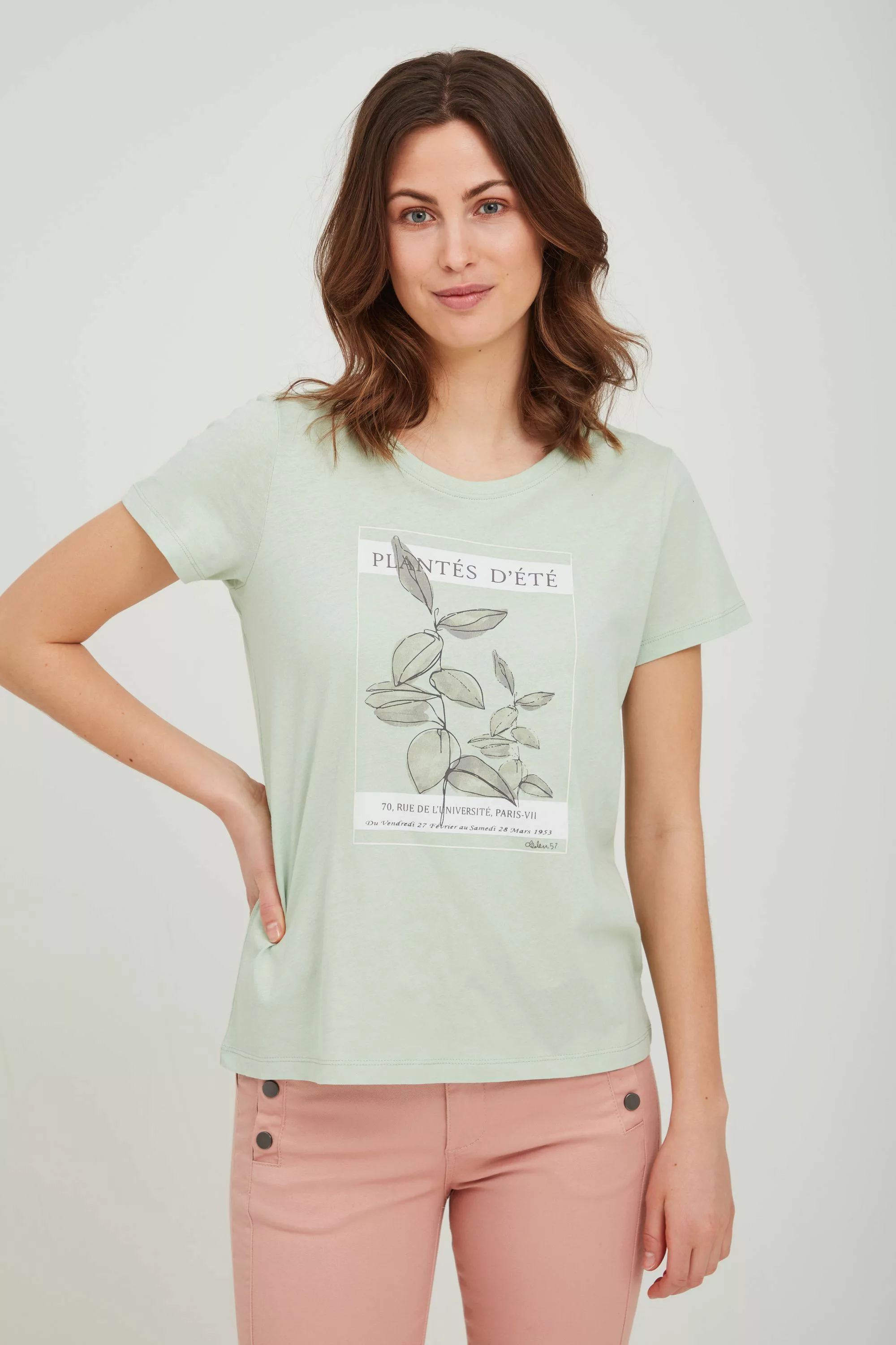 fransa T-Shirt "Fransa FRAMPLANT 1 T-shirt - 20609213" günstig online kaufen