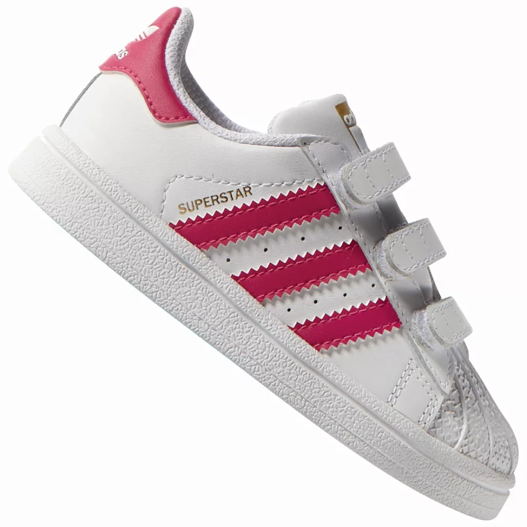 adidas Originals Superstar CF I Kleinkind-Sneaker White/Bold Pink günstig online kaufen