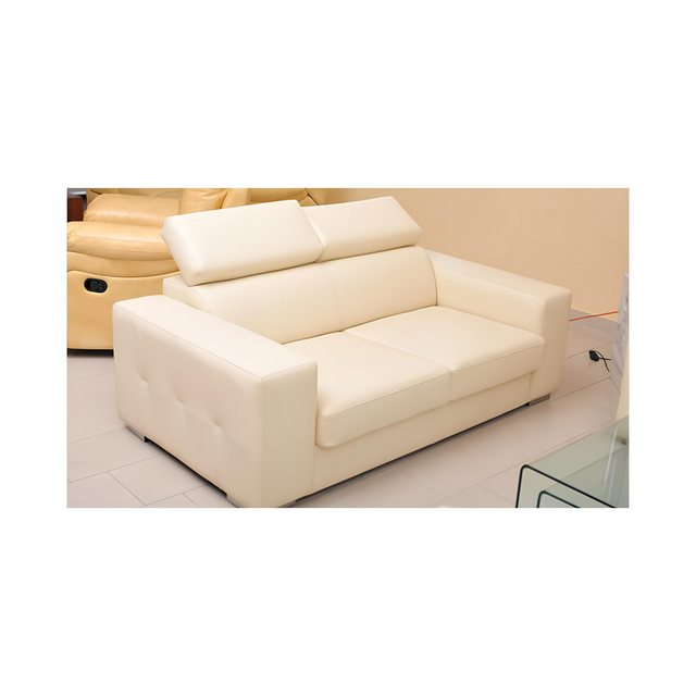 Xlmoebel Sofa Neues Modernes Zweisitzer-Sofa in Beige - 2-Sitzer-Couchen fü günstig online kaufen