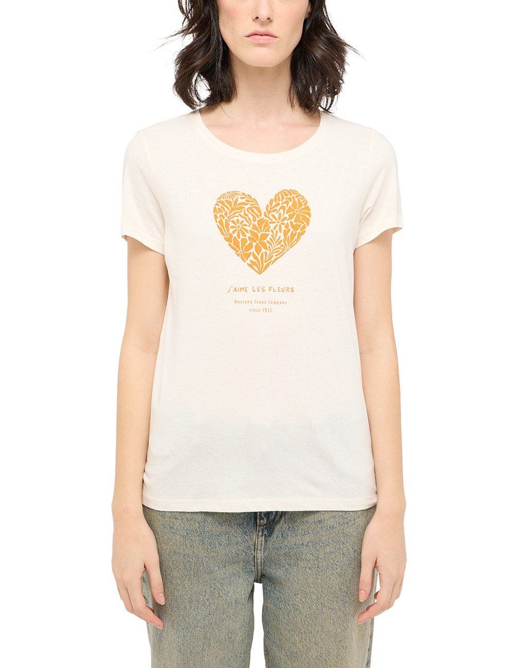 MUSTANG Kurzarmshirt Damen Style Alma günstig online kaufen