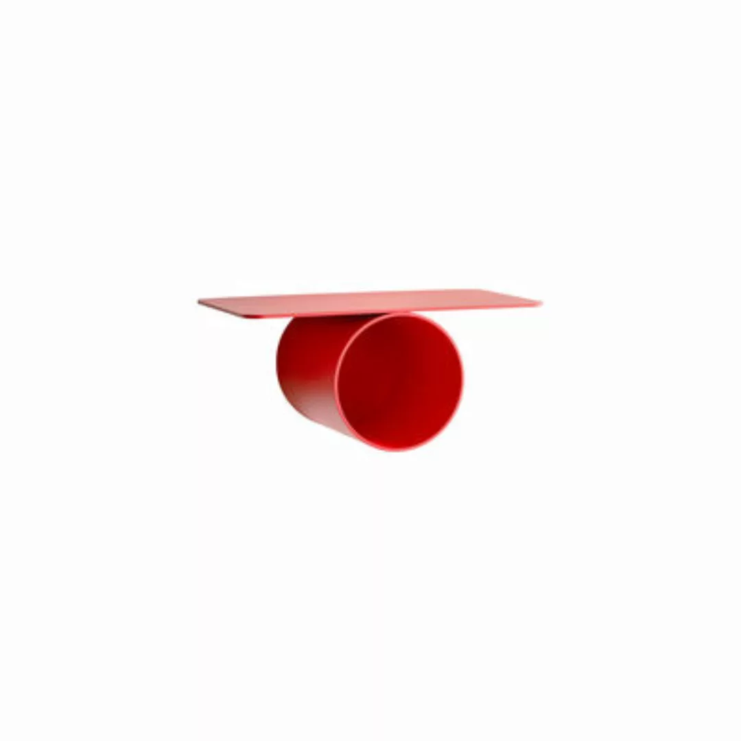 Regal Pipeline Solo metall rot / L 37 cm - raawii - Rot günstig online kaufen