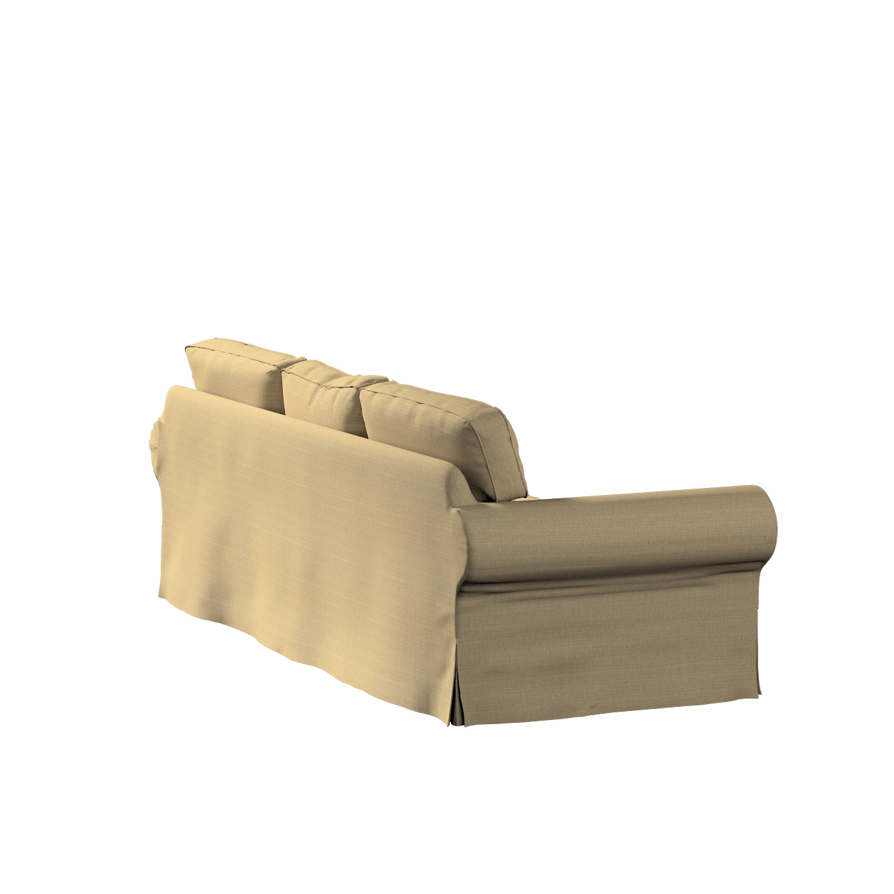 Bezug für Ektorp 3-Sitzer Schlafsofa, neues Modell (2013), dunkelbeige, 40c günstig online kaufen