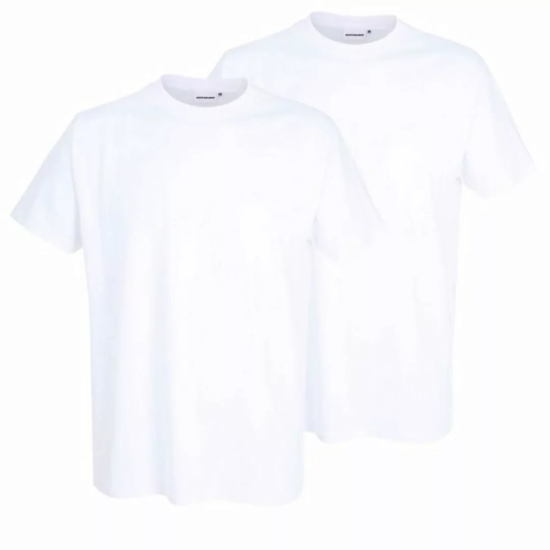 GÖTZBURG T-Shirt (2-tlg) mit Rundhals-Ausschnitt, Premium-Qualität im 2er P günstig online kaufen