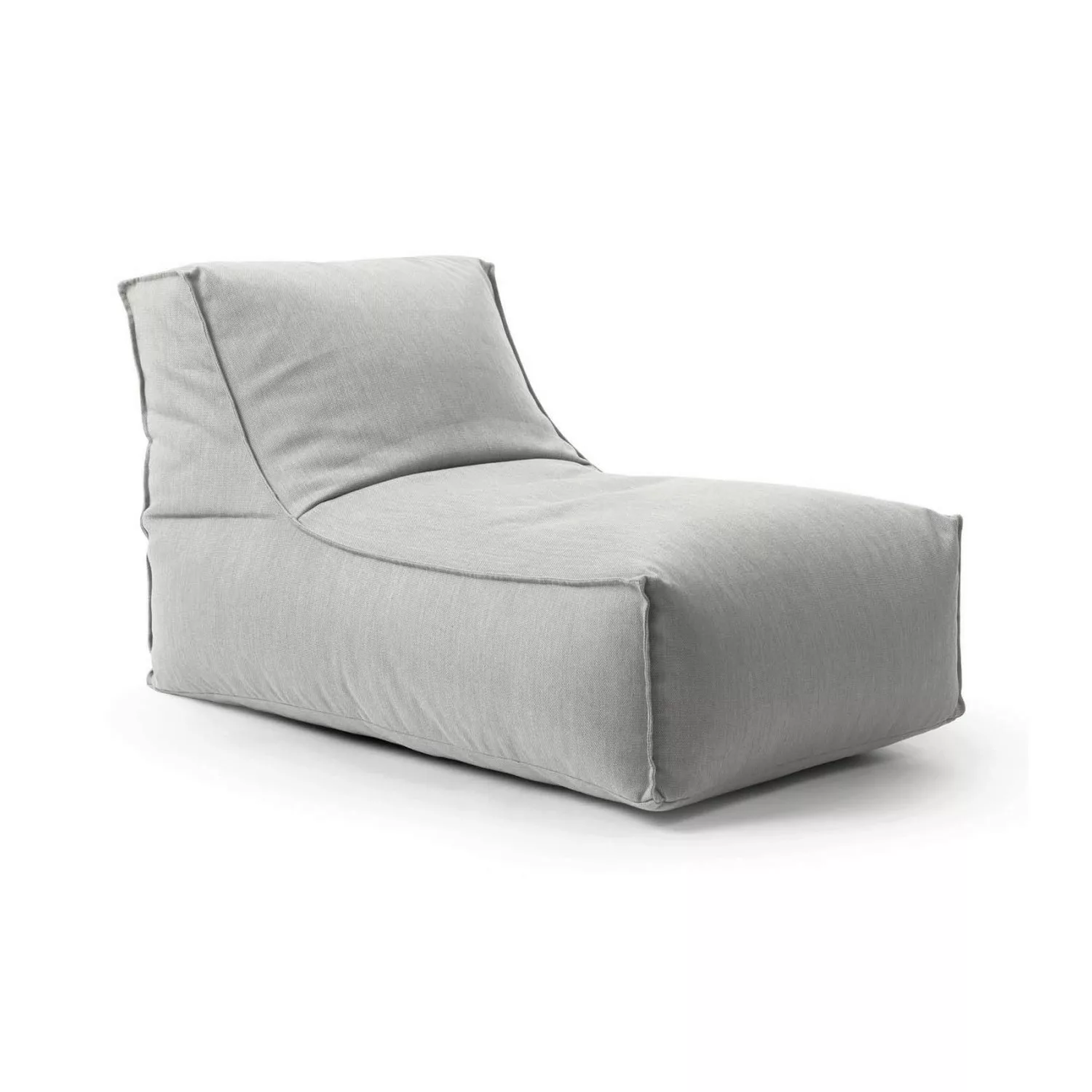 mokebo Outdoor Sitzsack Der Sundowner Bean Bag mit Füllung in Lichtgrau günstig online kaufen